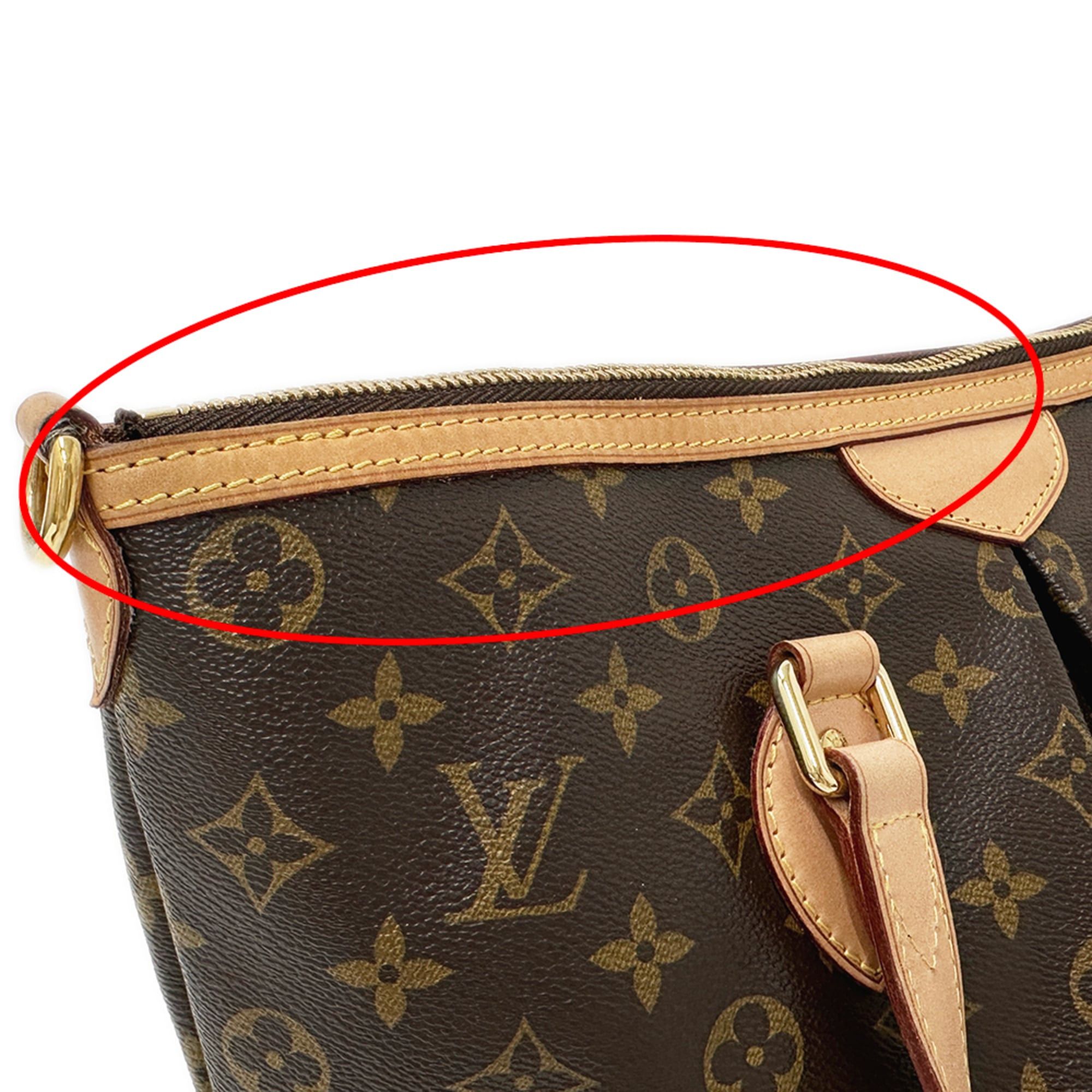 Louis Vuitton Louis Vuitton handbag, Monogram, women's, brand, handbag/shoulder bag, 2-way, Palermo PM M40145, brown Size ONE SIZE - 12 Thumbnail