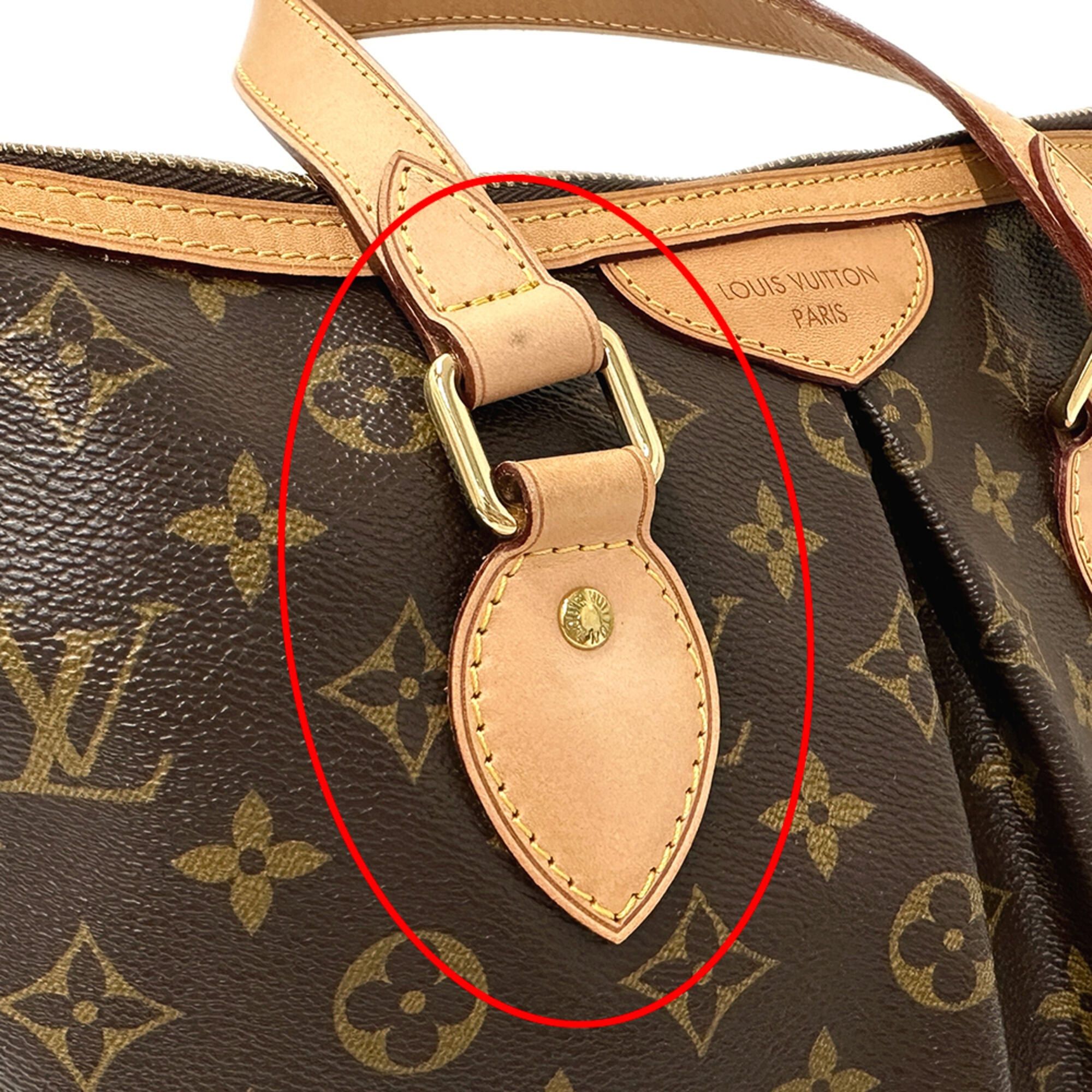 Louis Vuitton Louis Vuitton handbag, Monogram, women's, brand, handbag/shoulder bag, 2-way, Palermo PM M40145, brown Size ONE SIZE - 9 Thumbnail