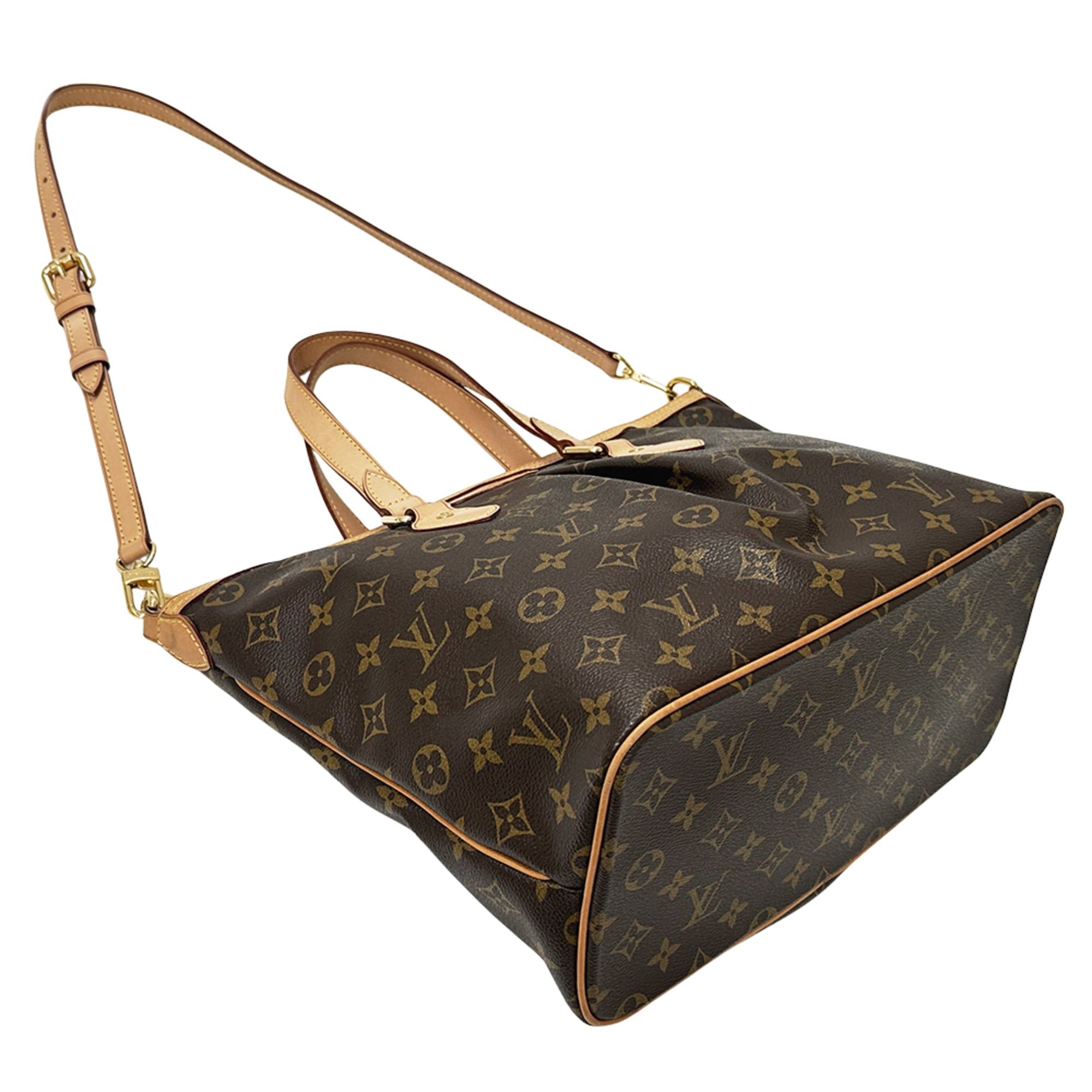 Louis Vuitton Louis Vuitton handbag, Monogram, women's, brand, handbag/shoulder bag, 2-way, Palermo PM M40145, brown Size ONE SIZE - 4 Thumbnail