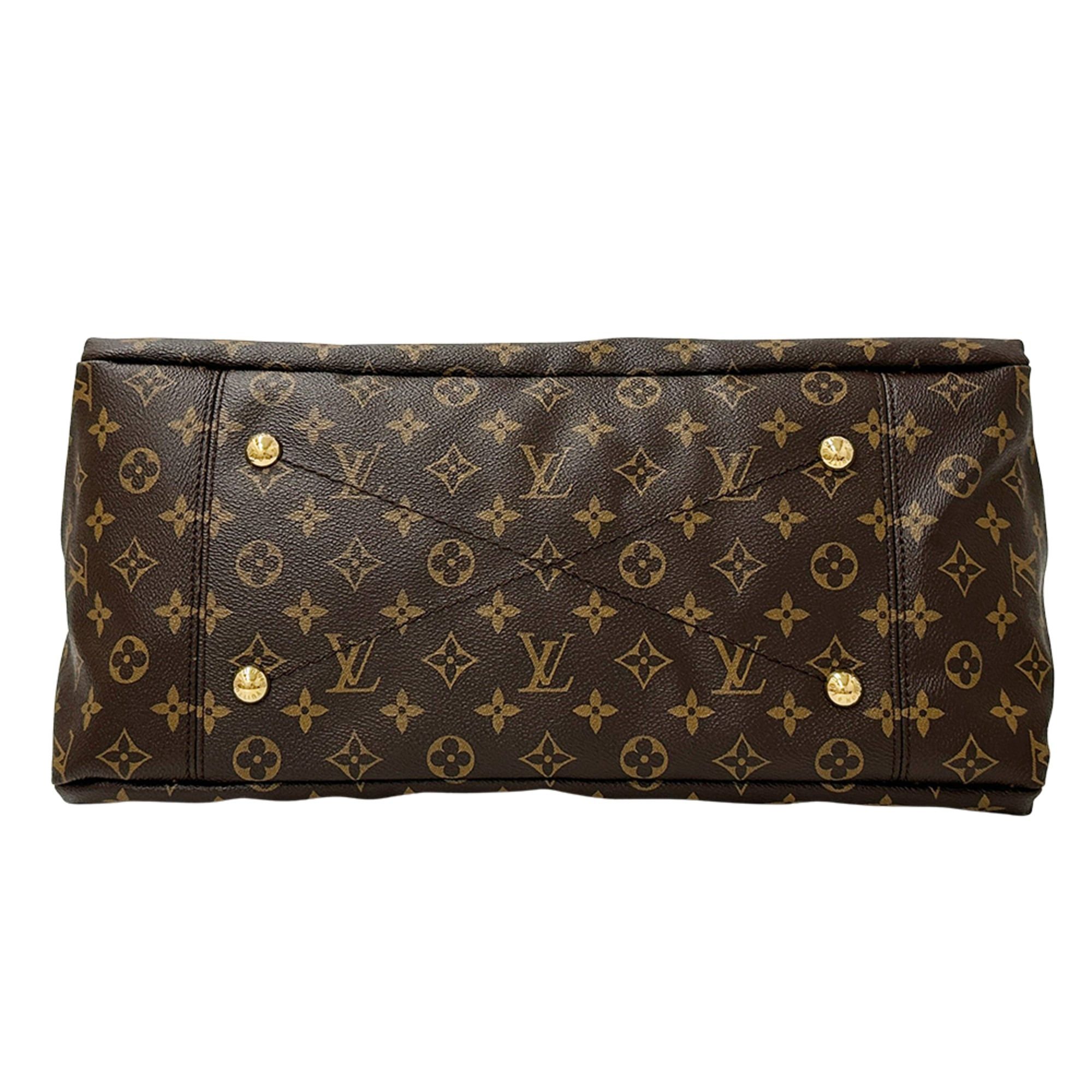 Louis Vuitton Louis Vuitton handbag, Monogram, women's brand shoulder bag, Artsy MM M40249, brown, one-shoulder bag. Size ONE SIZE - 3 Thumbnail