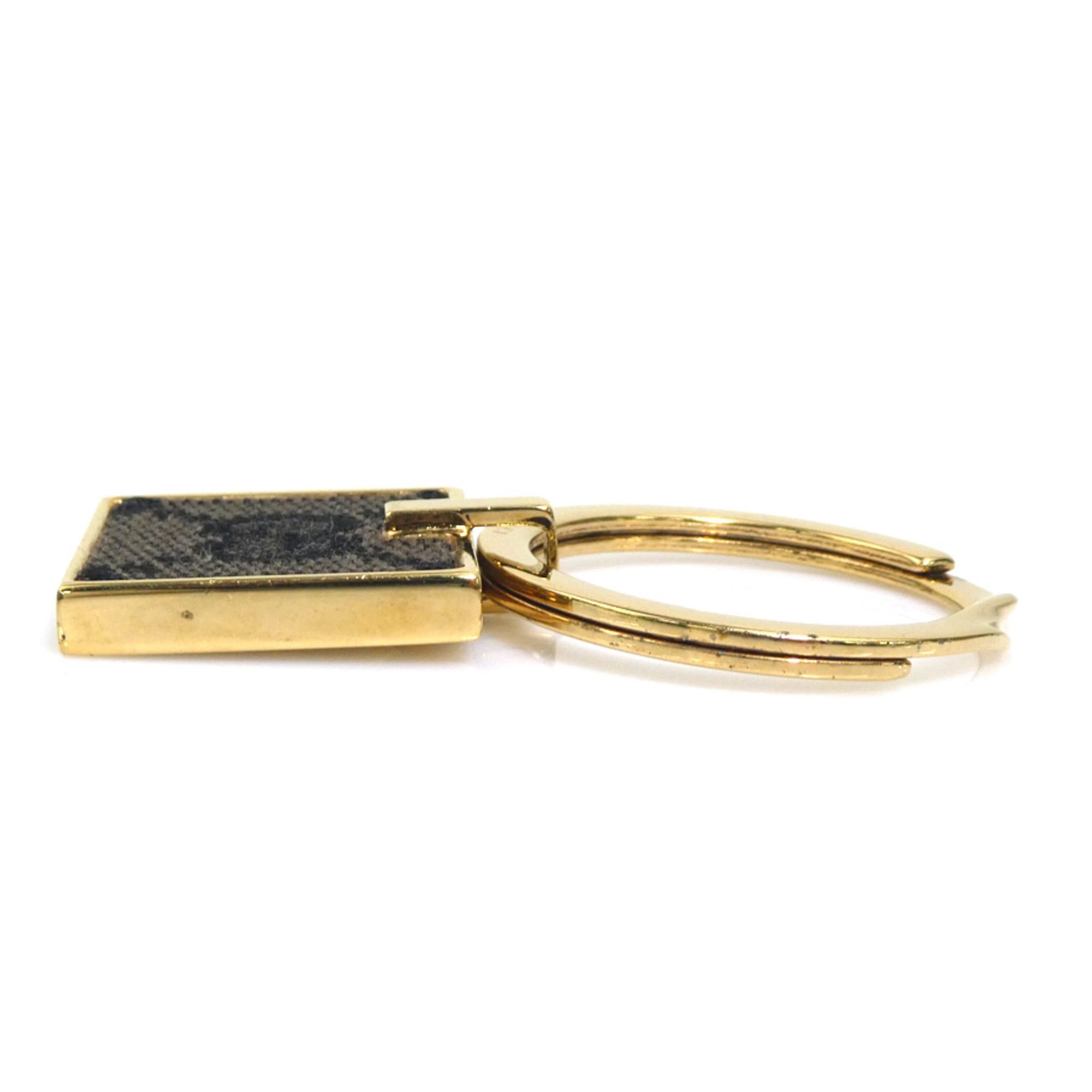 Gucci Gucci Charm Keyring Metal Gold Men's Women's h32198a Size ONE SIZE - 3 Thumbnail
