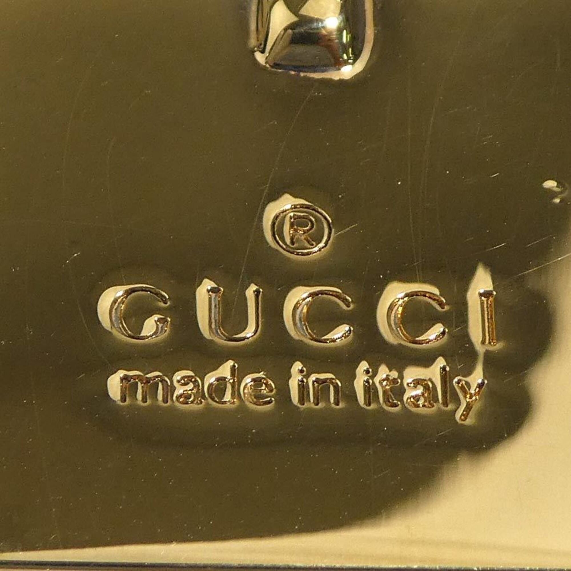 Gucci Gucci Charm Keyring Metal Gold Men's Women's h32198a Size ONE SIZE - 12 Thumbnail