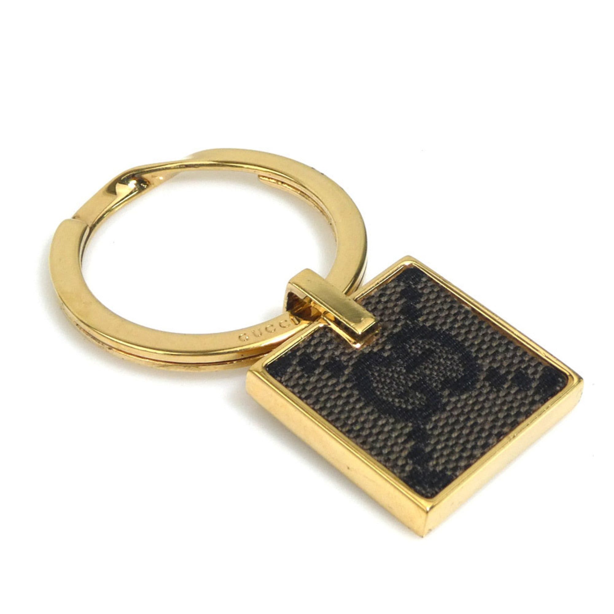 Gucci Gucci Charm Keyring Metal Gold Men's Women's h32198a Size ONE SIZE - 2 Thumbnail