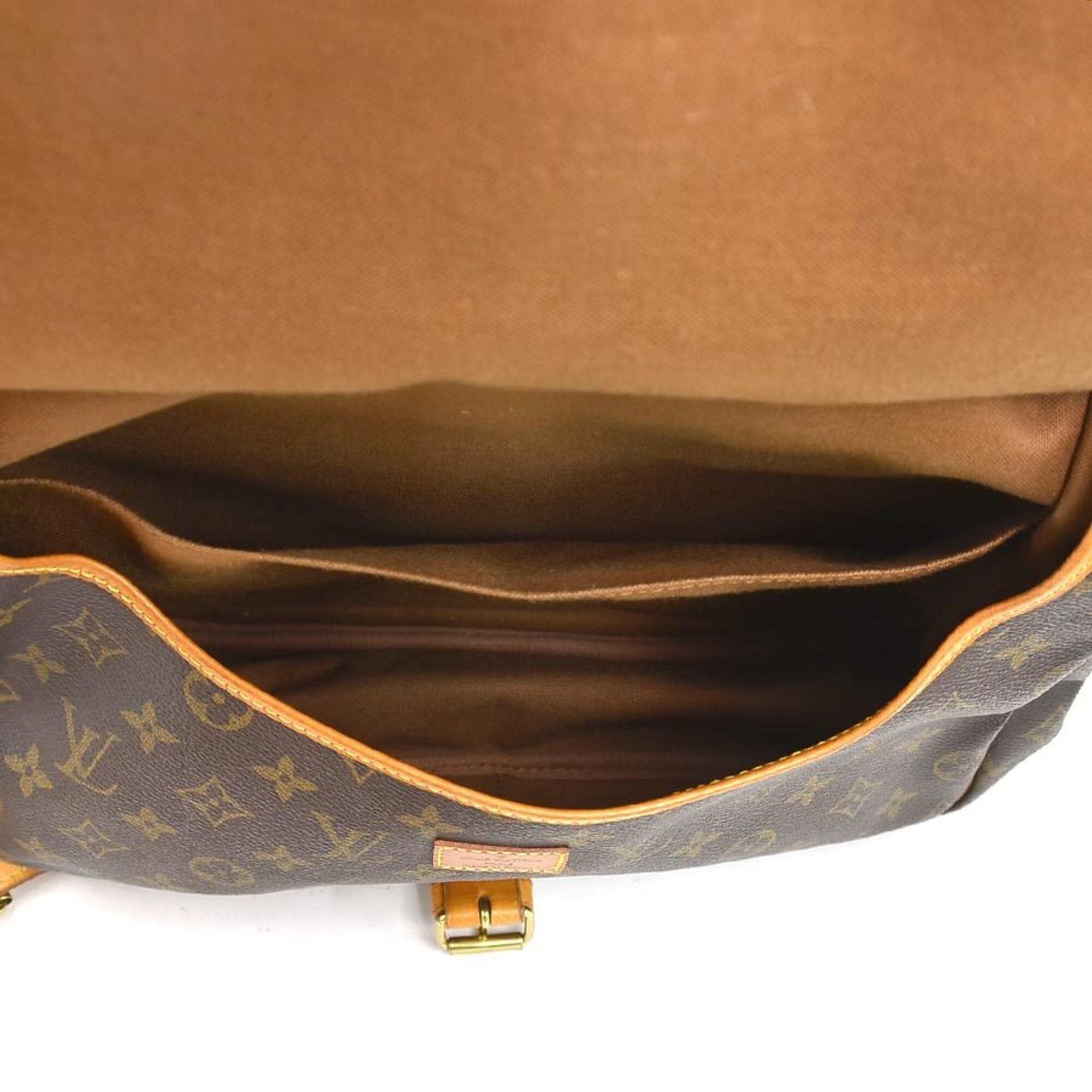 Louis Vuitton Louis Vuitton Shoulder Bag Monogram Saumur 35 Canvas Brown Gold Men's Women's M42254 e61841a Size ONE SIZE - 5 Thumbnail