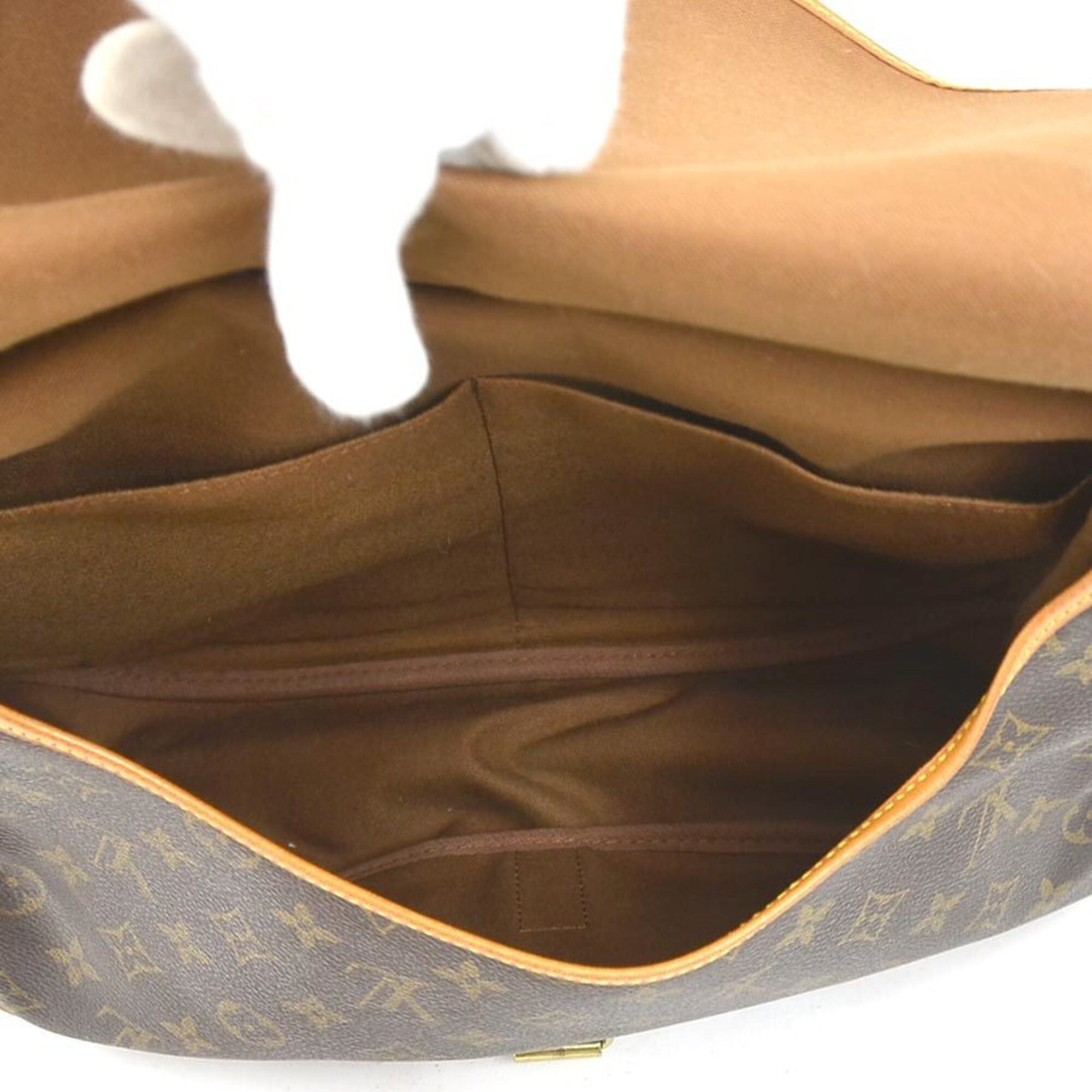 Louis Vuitton Louis Vuitton Shoulder Bag Monogram Saumur 35 Canvas Brown Gold Men's Women's M42254 e61841a Size ONE SIZE - 6 Thumbnail