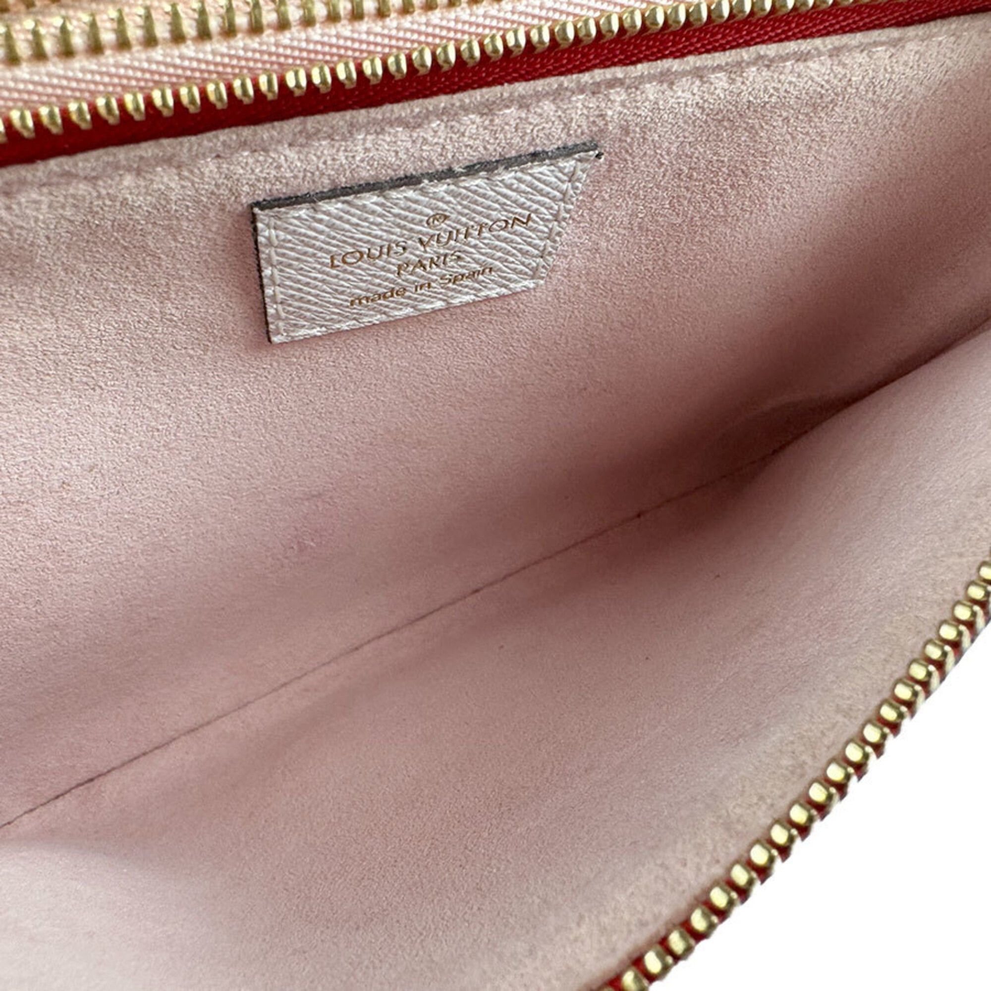 Louis Vuitton Louis Vuitton Shoulder Bag Monogram Giant Pochette Double Zip Red Pink Women's M67561 z9618 Size ONE SIZE - 5 Thumbnail