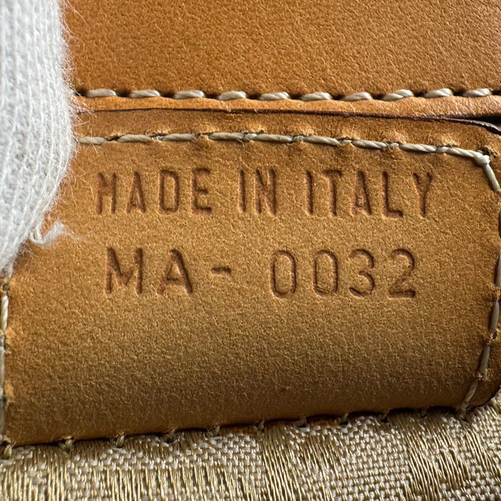 Dior Christian Dior shoulder bag, street style, chic canvas and leather, green/brown, women's, z9612 Size ONE SIZE - 14 Thumbnail