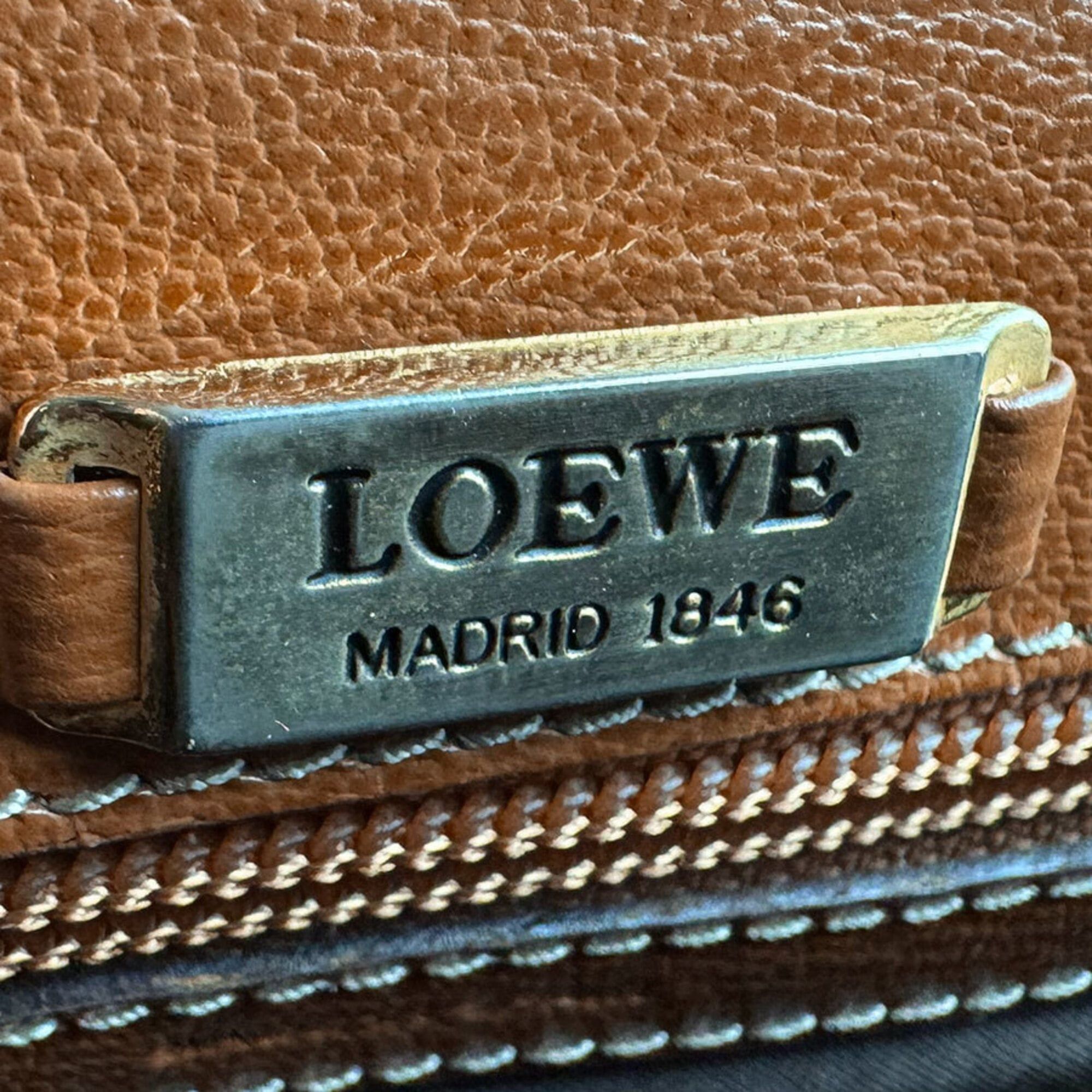 Loewe Loewe Shoulder Bag Leather Brown Women's z9615 Size ONE SIZE - 12 Thumbnail