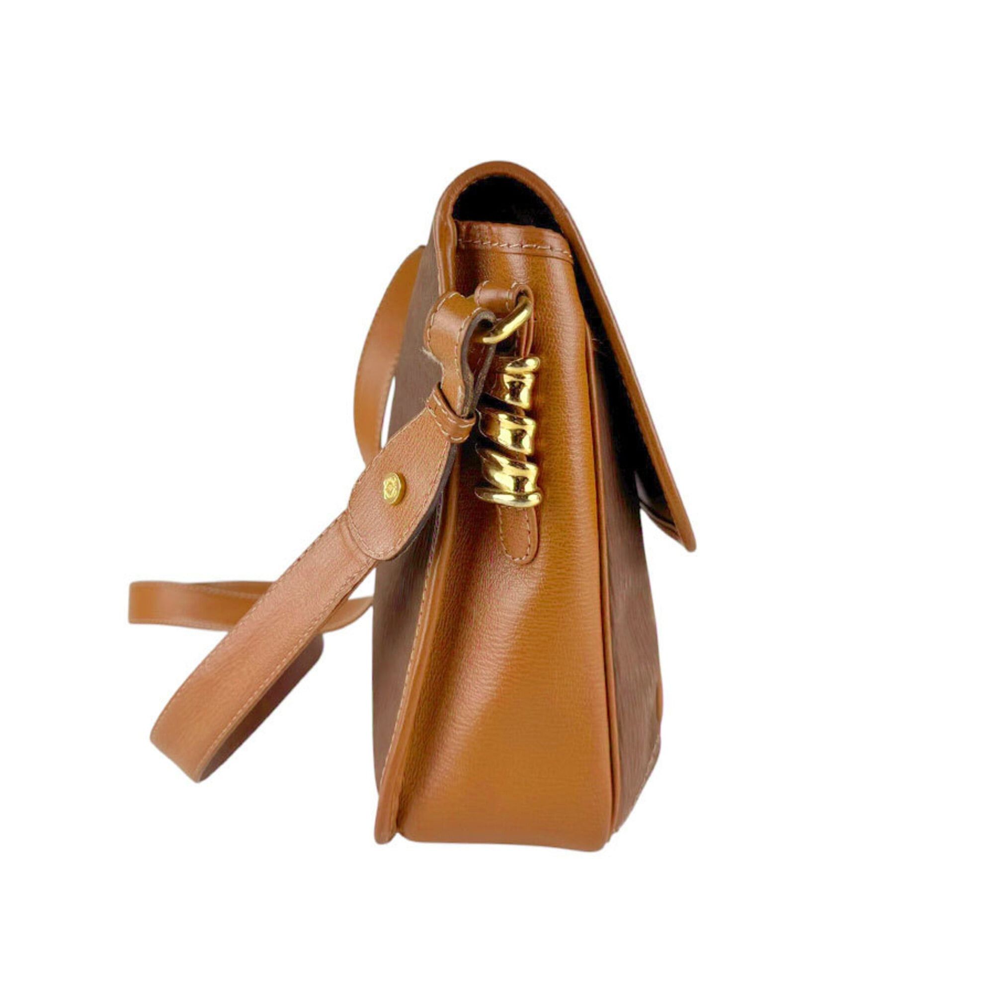 Loewe Loewe Shoulder Bag Leather Brown Women's z9615 Size ONE SIZE - 2 Thumbnail