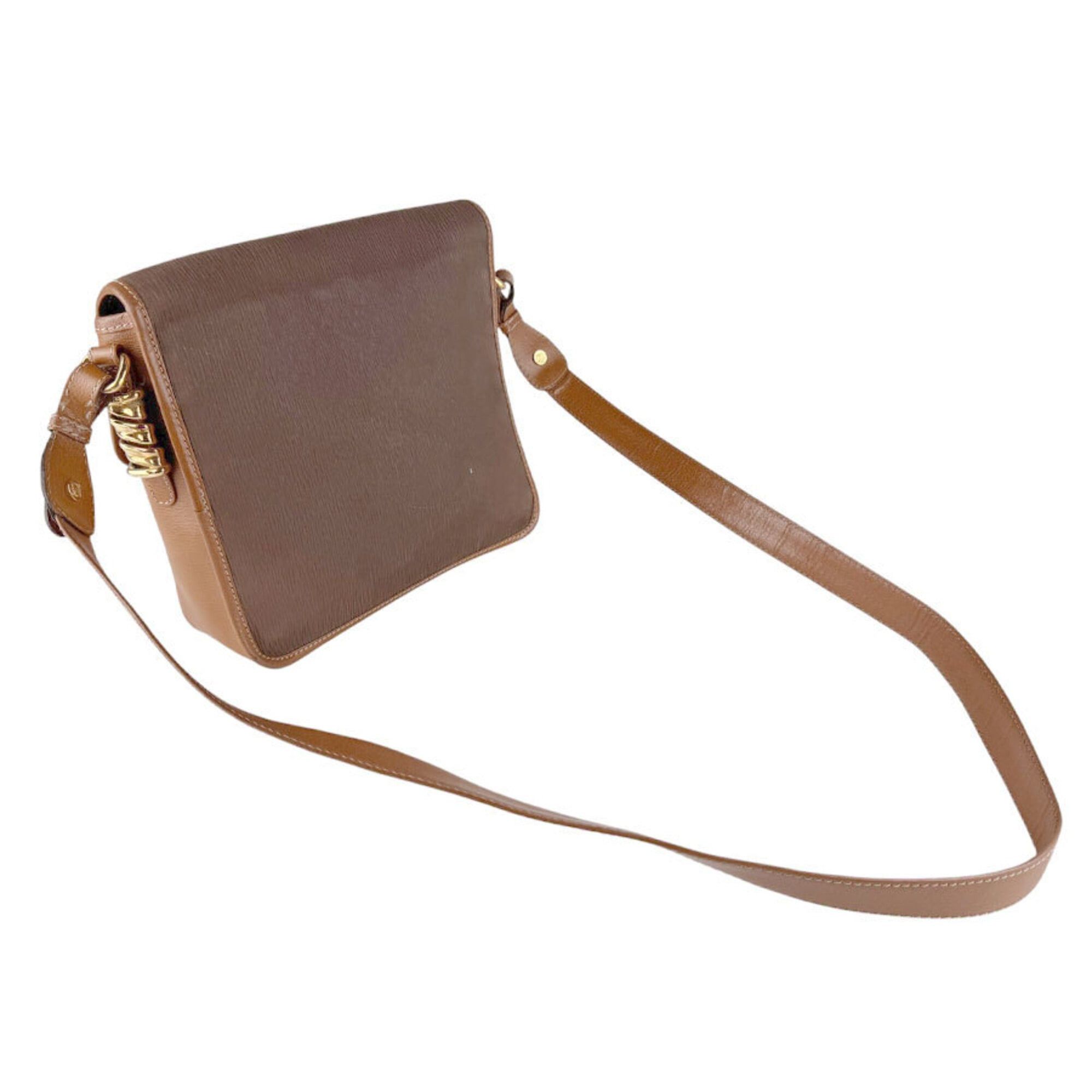 Loewe Loewe Shoulder Bag Leather Brown Women's z9615 Size ONE SIZE - 10 Thumbnail