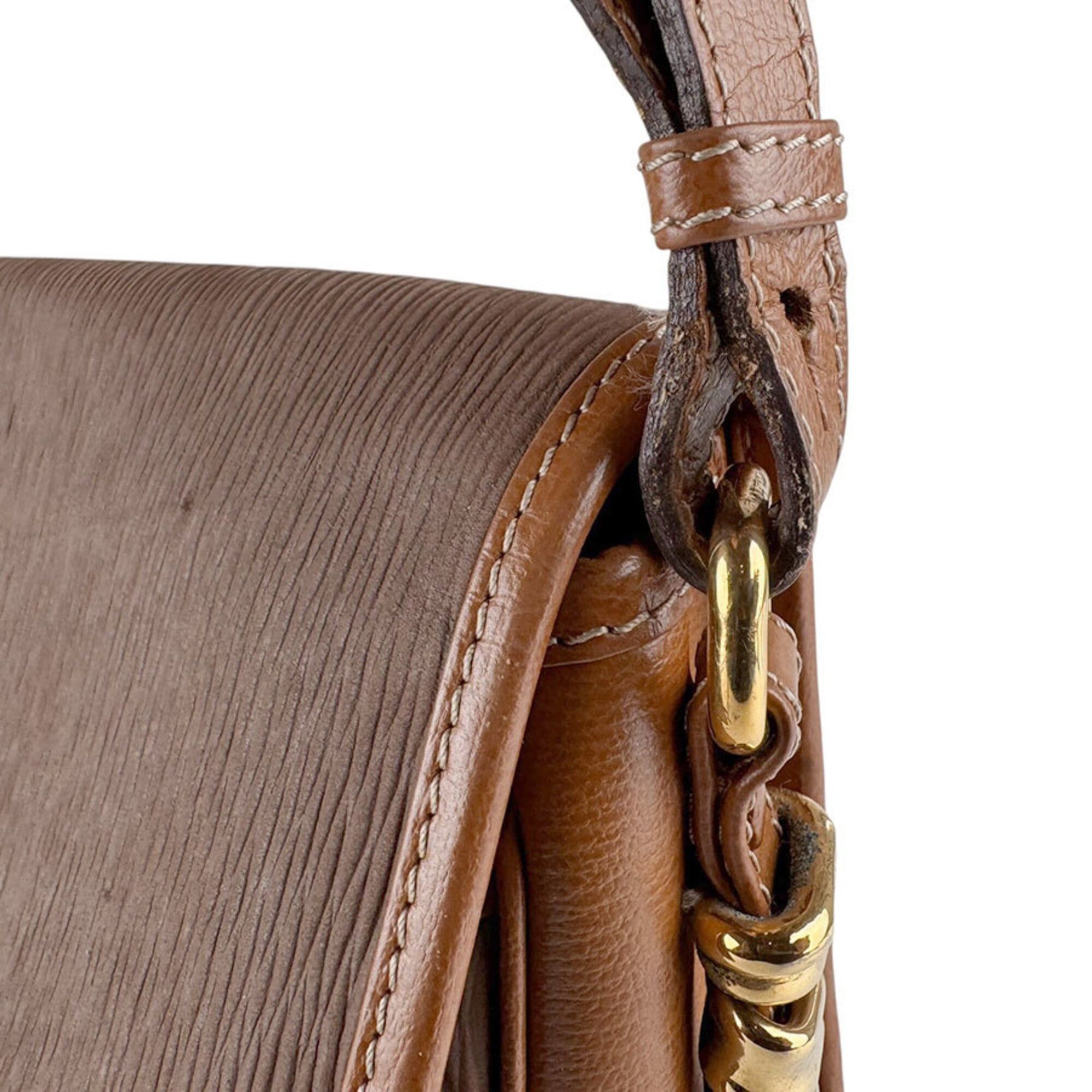 Loewe Loewe Shoulder Bag Leather Brown Women's z9615 Size ONE SIZE - 7 Thumbnail