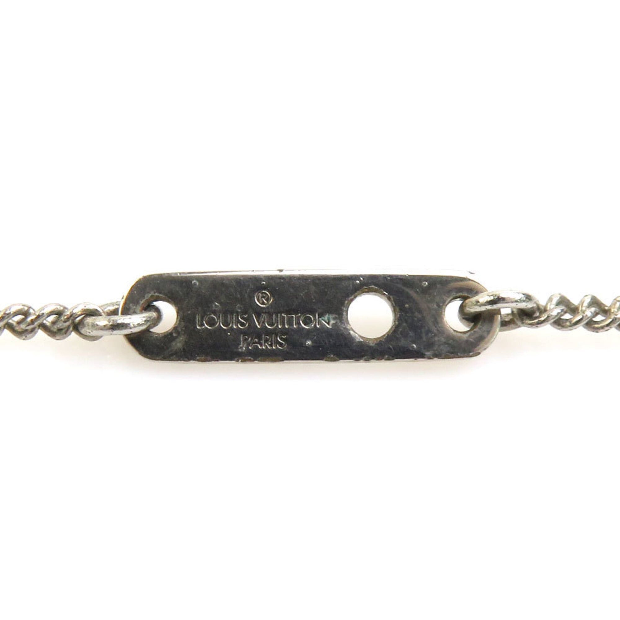 Louis Vuitton Louis Vuitton Necklace Collier Plaque Damier Metal Silver Men's M61972 h32199a Size ONE SIZE - 9 Thumbnail