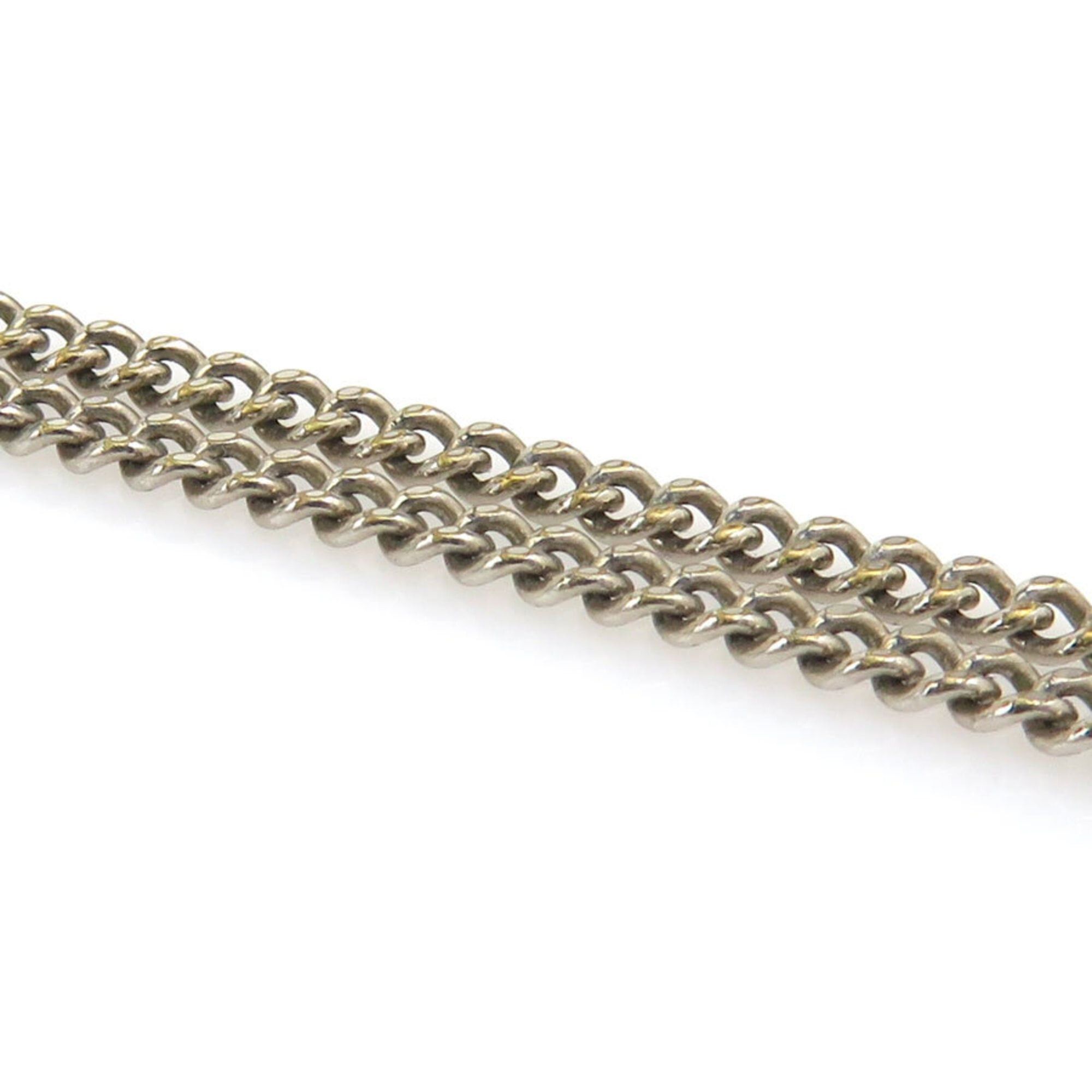 Louis Vuitton Louis Vuitton Necklace Collier Plaque Damier Metal Silver Men's M61972 h32199a Size ONE SIZE - 7 Thumbnail
