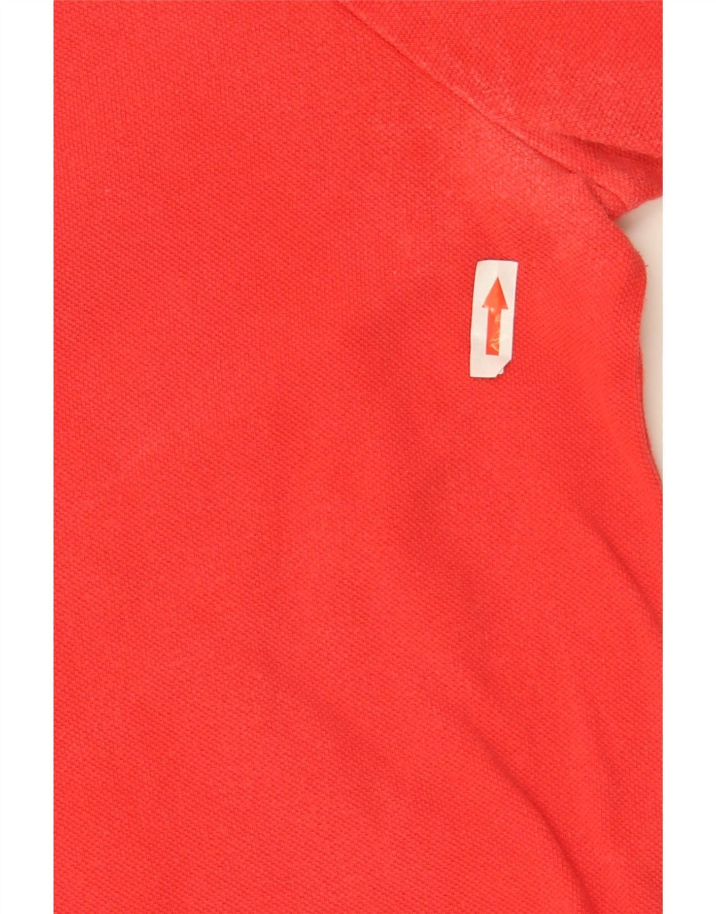 Polo Ralph Lauren Mens Classic Fit Polo Shirt Large Red Cotton Size US XXL / EU 58 / 5 - 4 Thumbnail