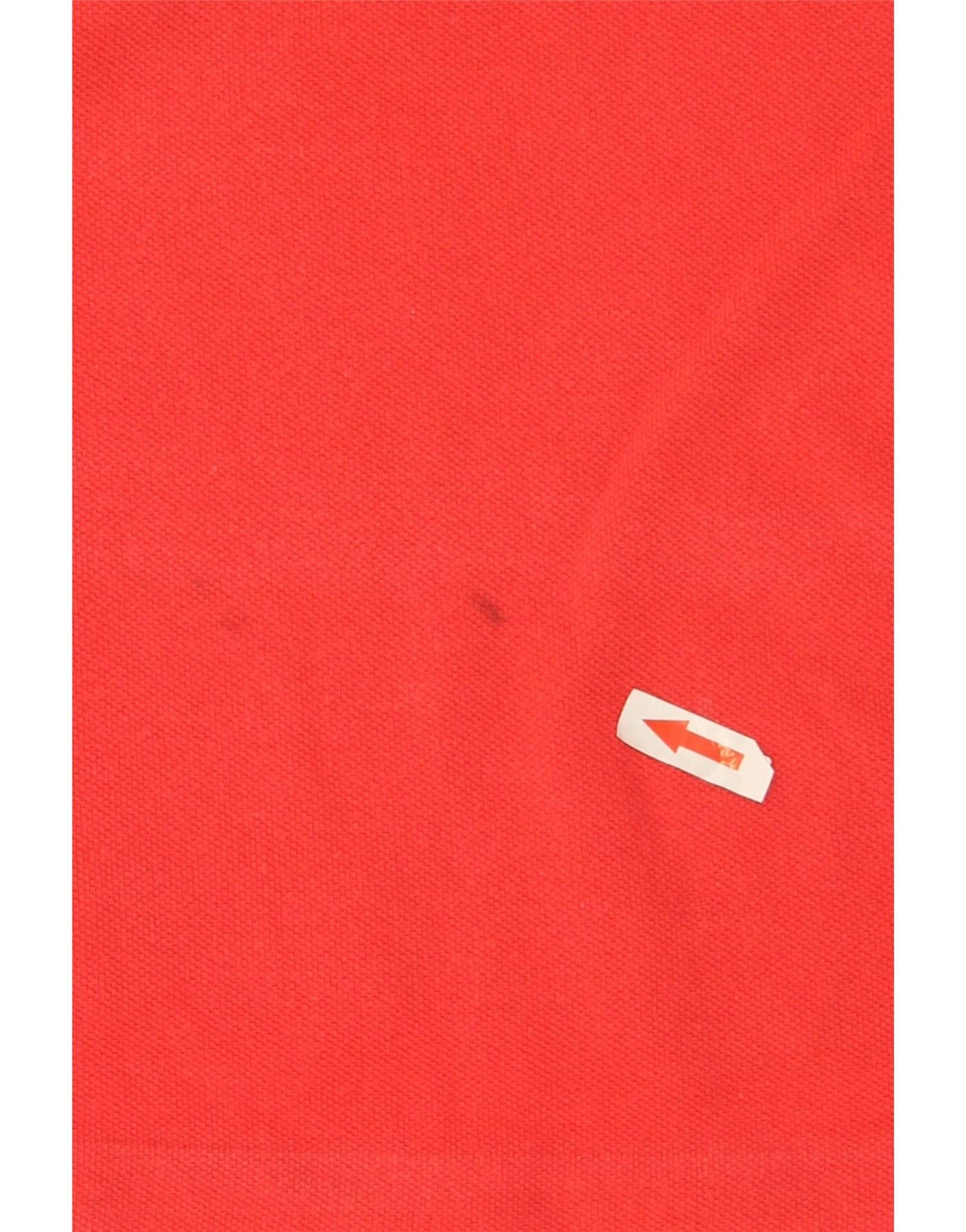 Polo Ralph Lauren Mens Classic Fit Polo Shirt Large Red Cotton Size US XXL / EU 58 / 5 - 3 Thumbnail