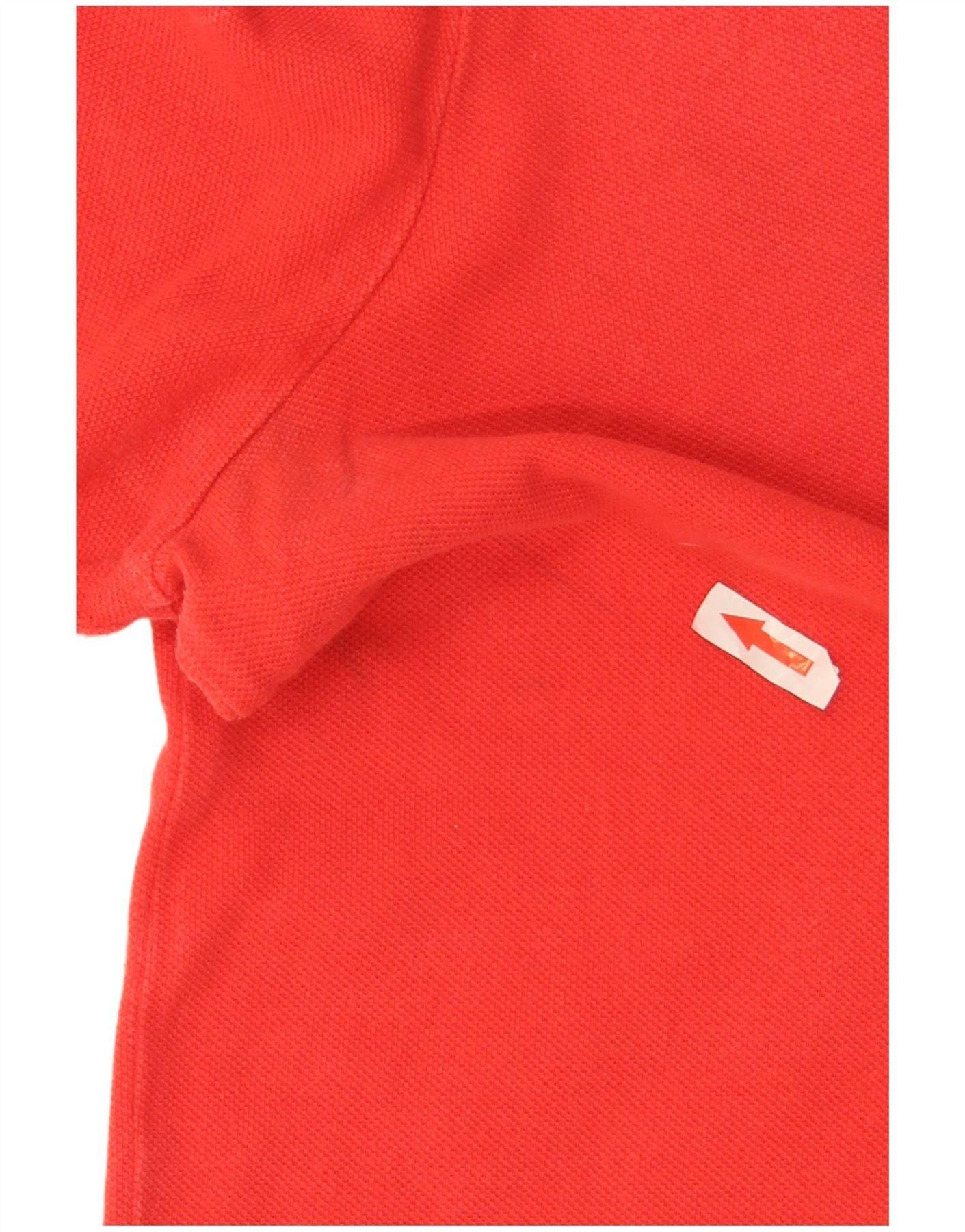 Polo Ralph Lauren Mens Classic Fit Polo Shirt Large Red Cotton Size US XXL / EU 58 / 5 - 5 Thumbnail