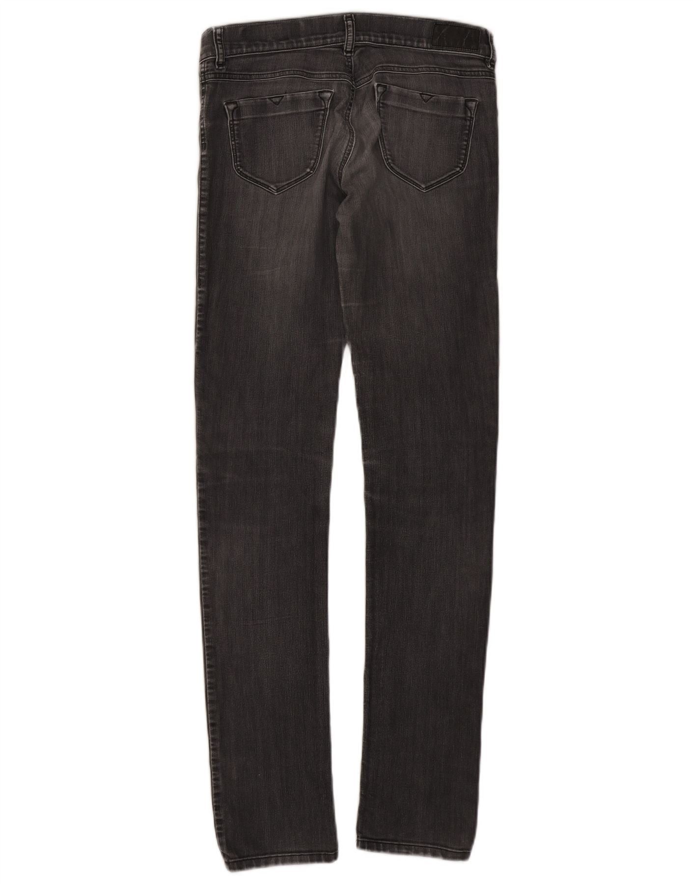 Diesel Womens Livier Low Waist Super Slim Jegging Jeans W30 L33 Gre Size 42" / US 20 - 2 Thumbnail