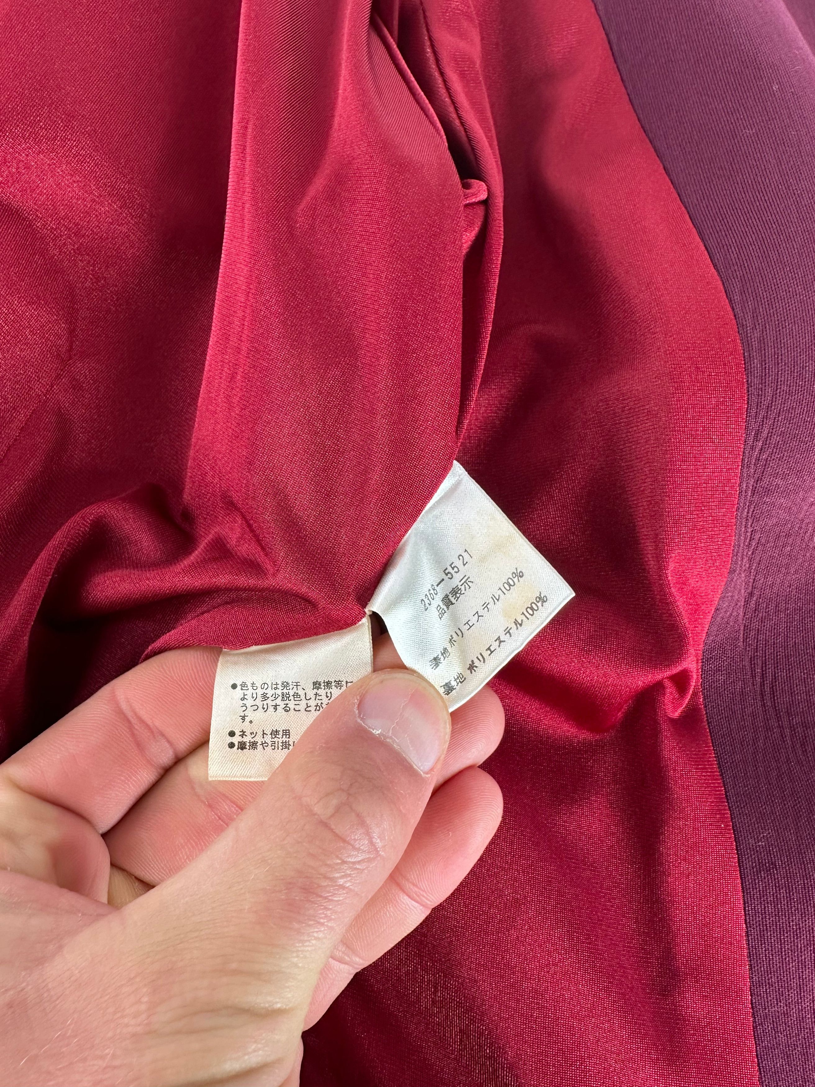 Balenciaga Vintage BB La Mode Cropped Moto Jacket Burgundy S Size S / US 4 / IT 40 - 7 Thumbnail