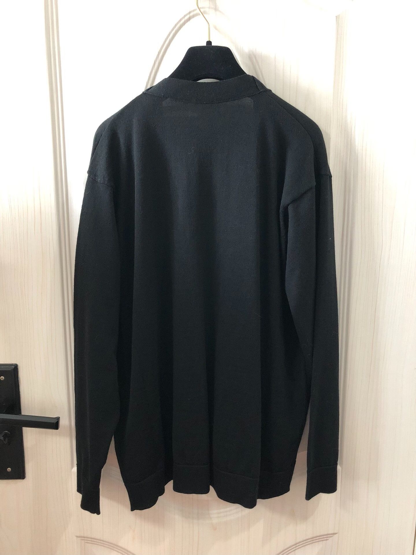 Loewe LOEWE V-Neck Buttoned Wool Cardigan Size US XS / EU 42 / 0 - 2 Thumbnail