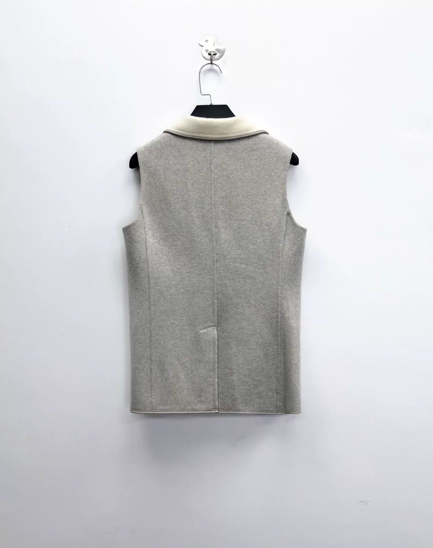 Loro Piana Loro Piana Light Gray Cashmere Vest Size US S / EU 44-46 / 1 - 2 Thumbnail