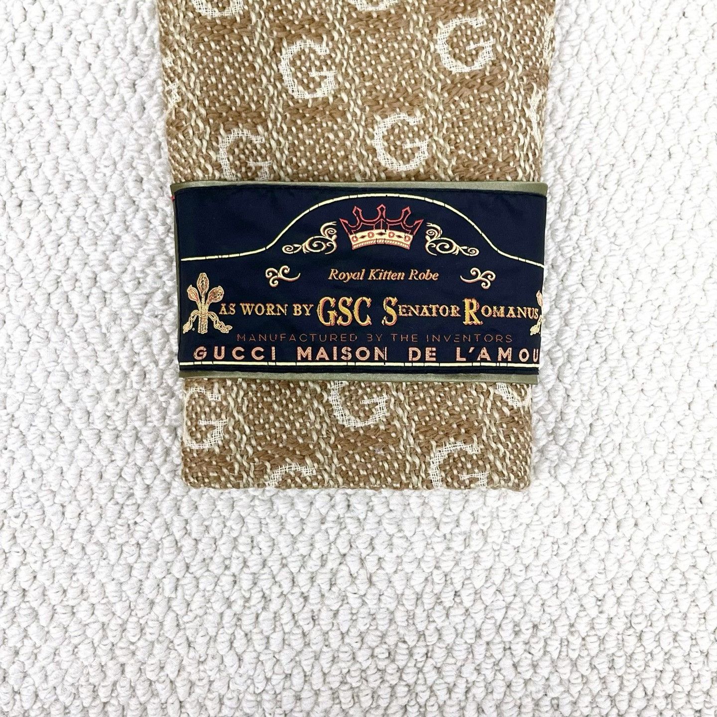 Gucci Gucci Tan Monogram Wool Coat Size US S / EU 44-46 / 1 - 5 Thumbnail