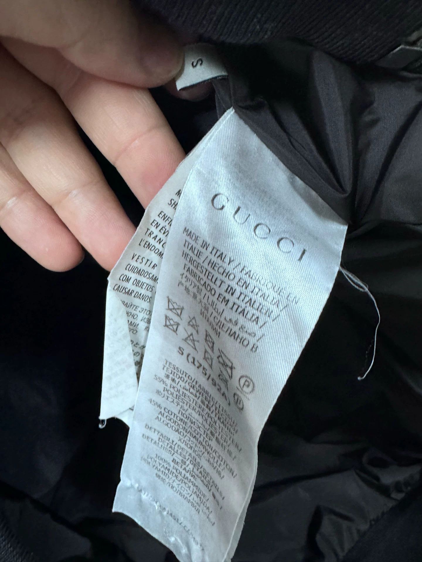 Gucci Gucci Black White Stripe Zip Jacket Size US S / EU 44-46 / 1 - 5 Thumbnail