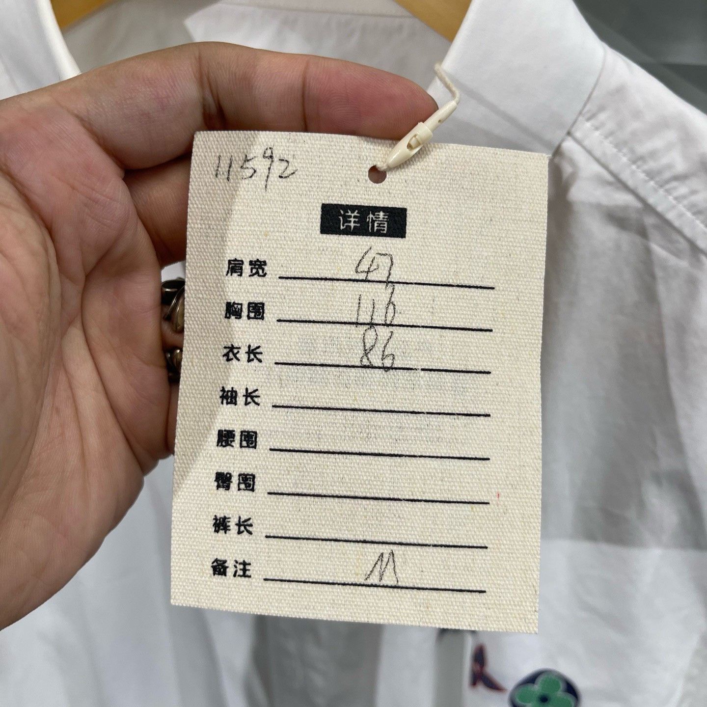 Louis Vuitton Louis Vuitton Classic Logo Embroidered Shirt Size US M / EU 48-50 / 2 - 6 Thumbnail