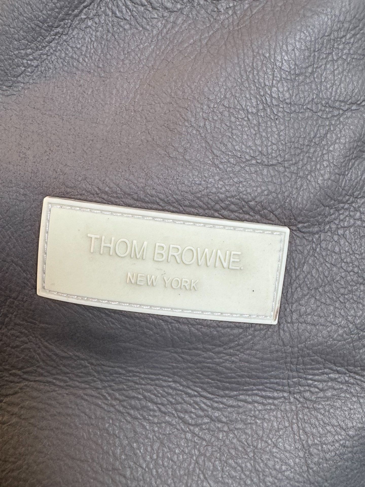 Thom Browne Thom Browne Gray Fur-Lined Hooded Zip Jacket Size US XXL / EU 58 / 5 - 7 Thumbnail