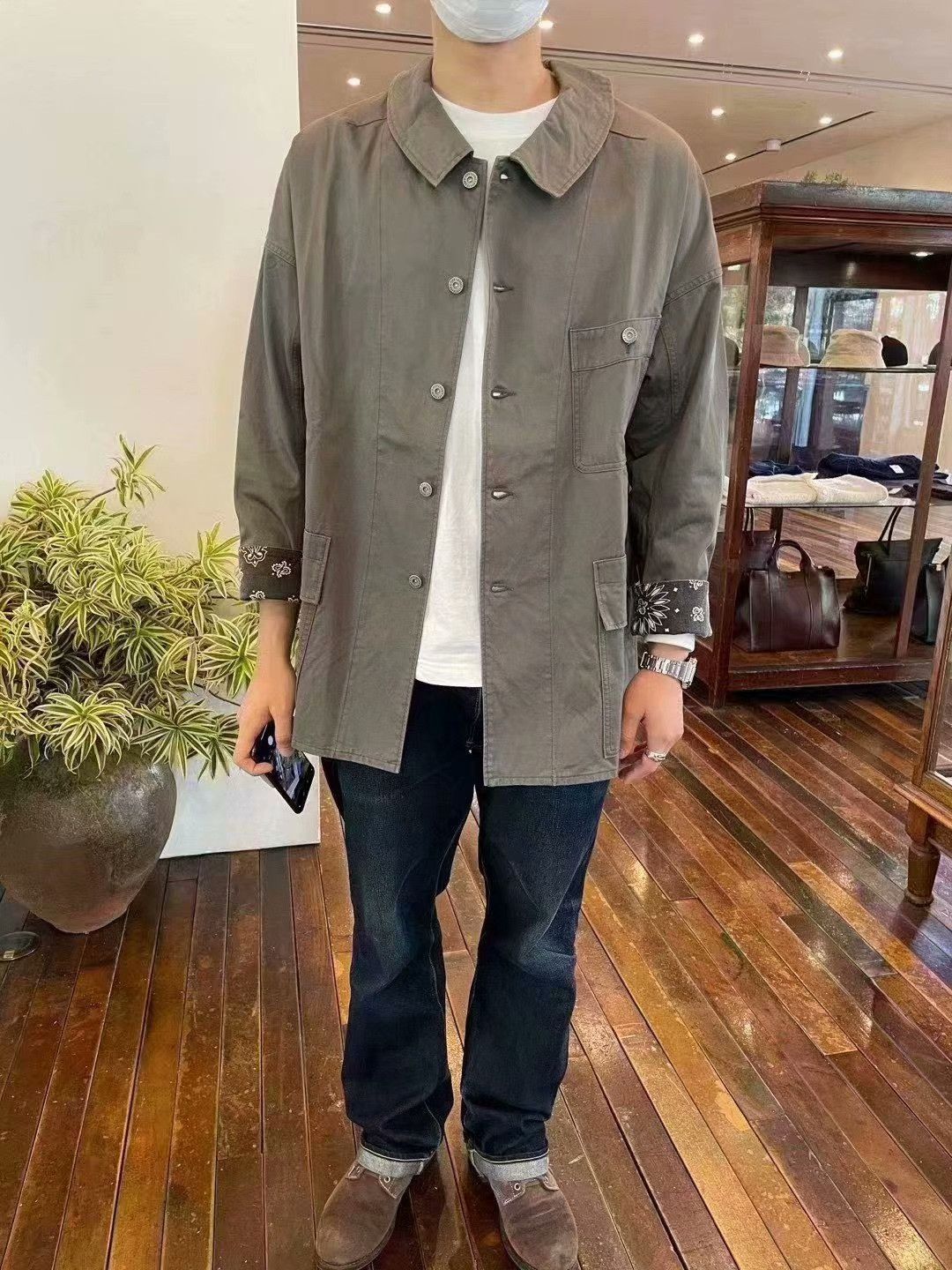 Visvim VISVIM 20AW TRAVAIL CONOID COVERALL Size US 26 / EU 42 - 8 Thumbnail
