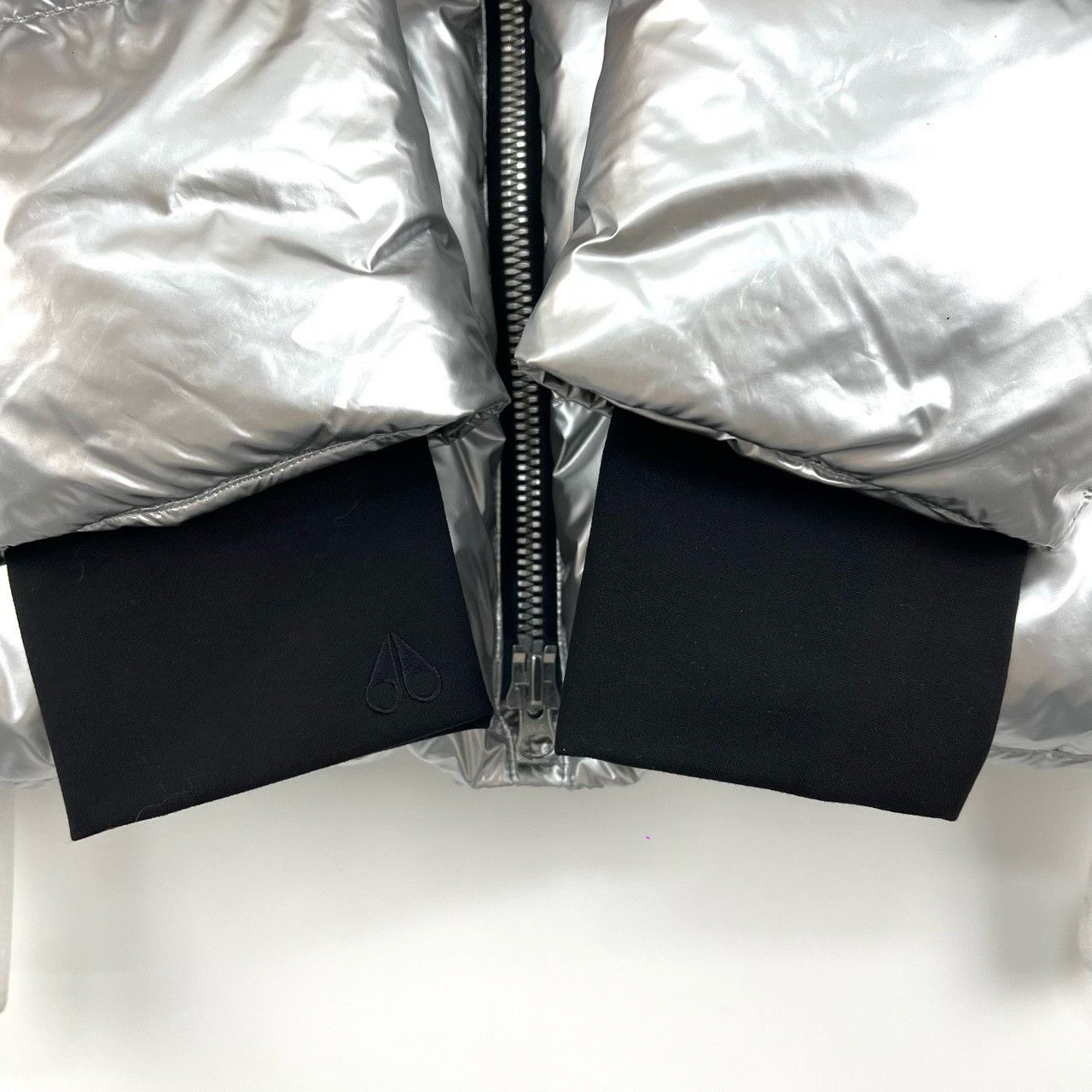 Moose Knuckles Moose Knuckles Silver Short Down Jacket Size US M / EU 48-50 / 2 - 4 Thumbnail