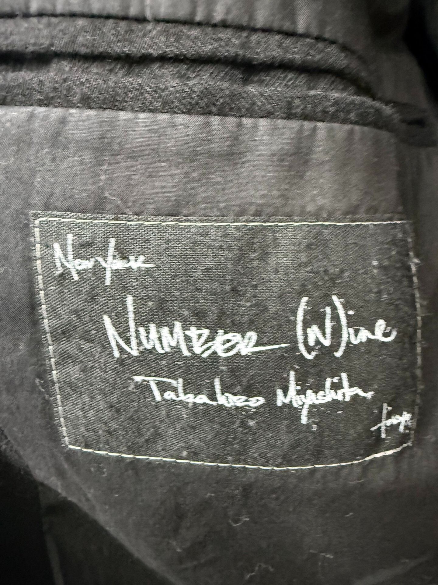 Number (N)ine Number (N)ine 06AW Wool Coat Size US L / EU 52-54 / 3 - 7 Thumbnail