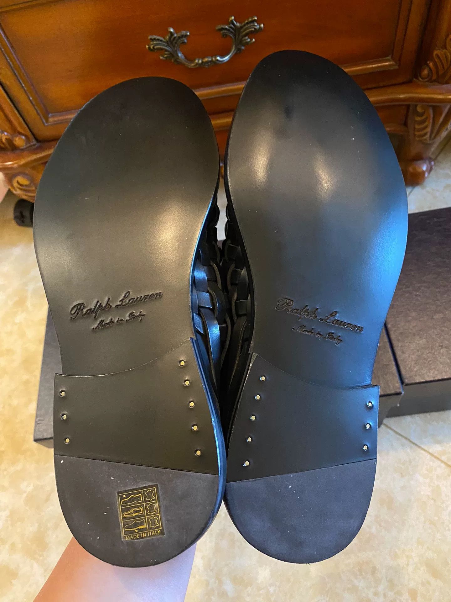 Ralph Lauren Purple Label Ralph Lauren Purple Label Roman Sandals Size US 7 / EU 40 - 7 Thumbnail