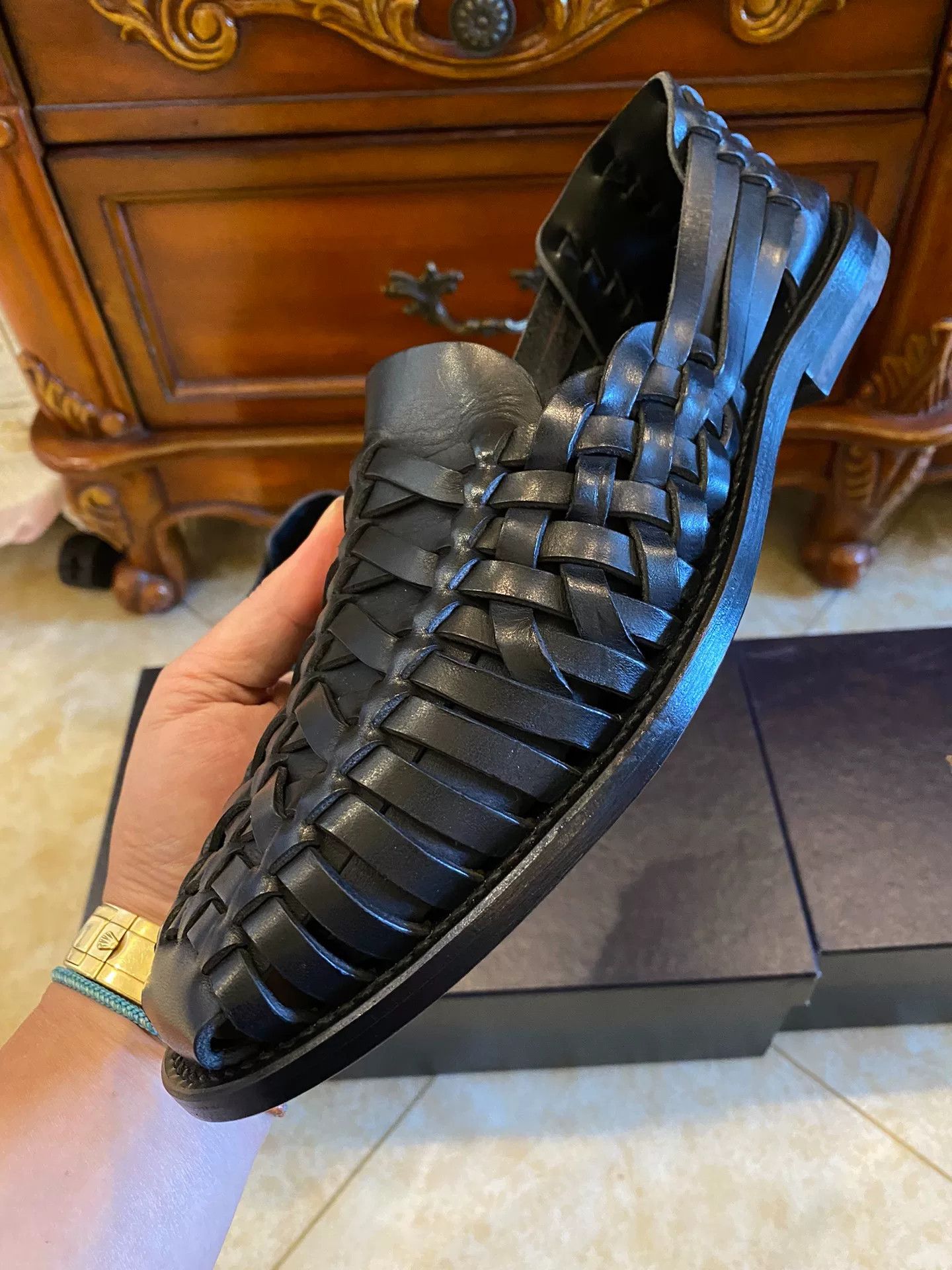 Ralph Lauren Purple Label Ralph Lauren Purple Label Roman Sandals Size US 7 / EU 40 - 4 Thumbnail