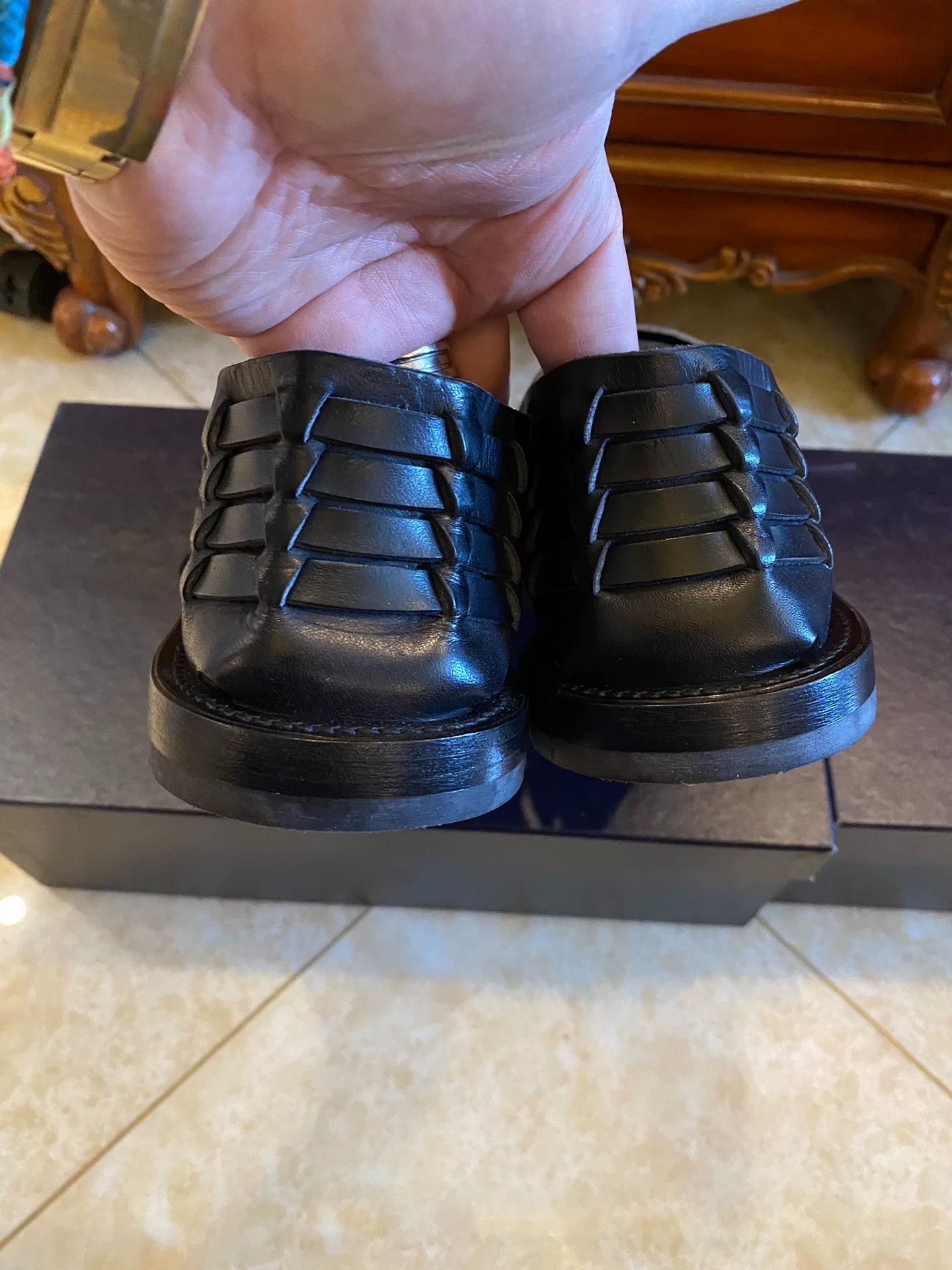Ralph Lauren Purple Label Ralph Lauren Purple Label Roman Sandals Size US 7 / EU 40 - 6 Thumbnail