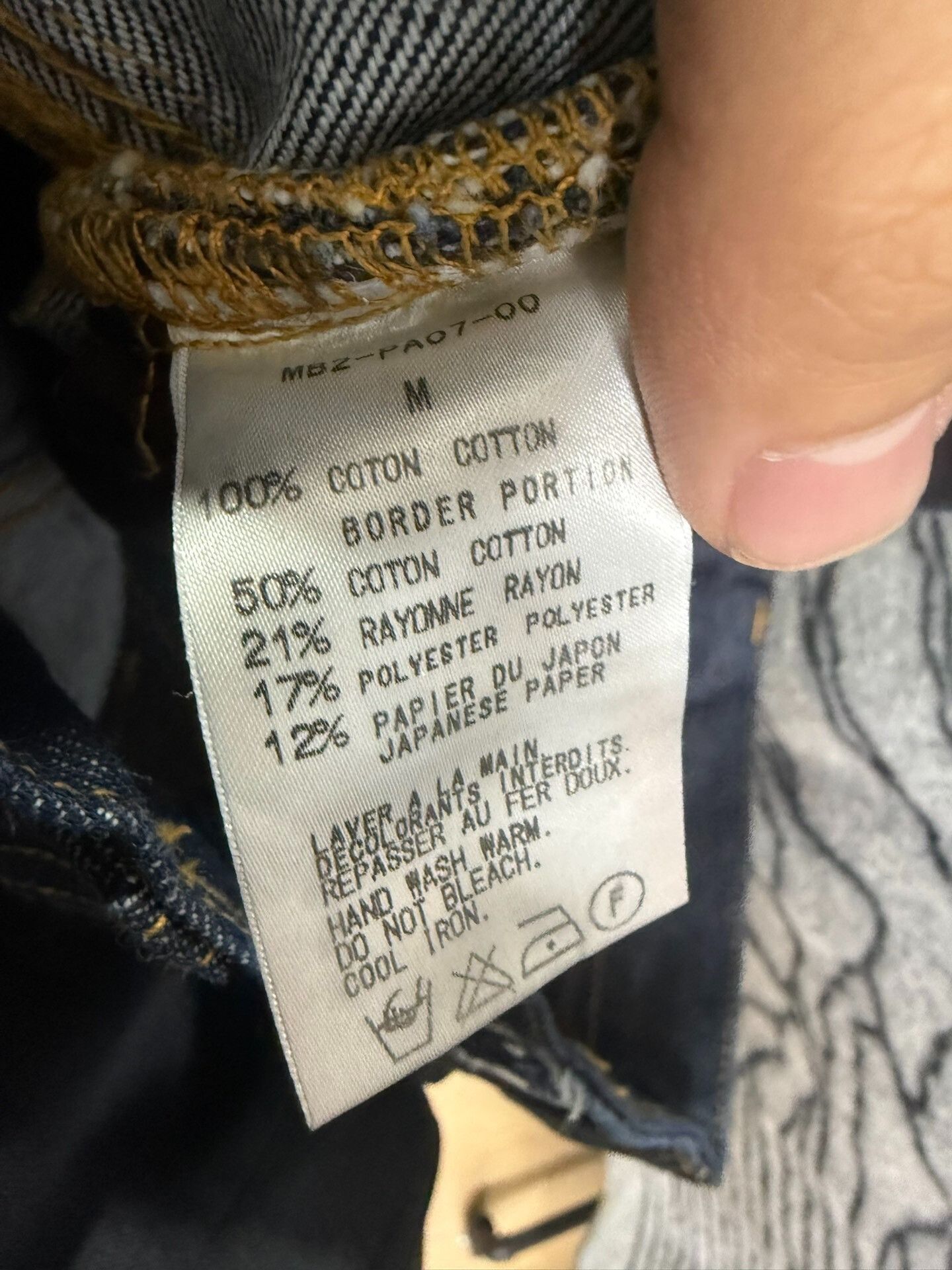 Mastermind Japan Mastermind Japan MMJ Blue Gold Jeans Size US 44 / EU 60 - 9 Thumbnail