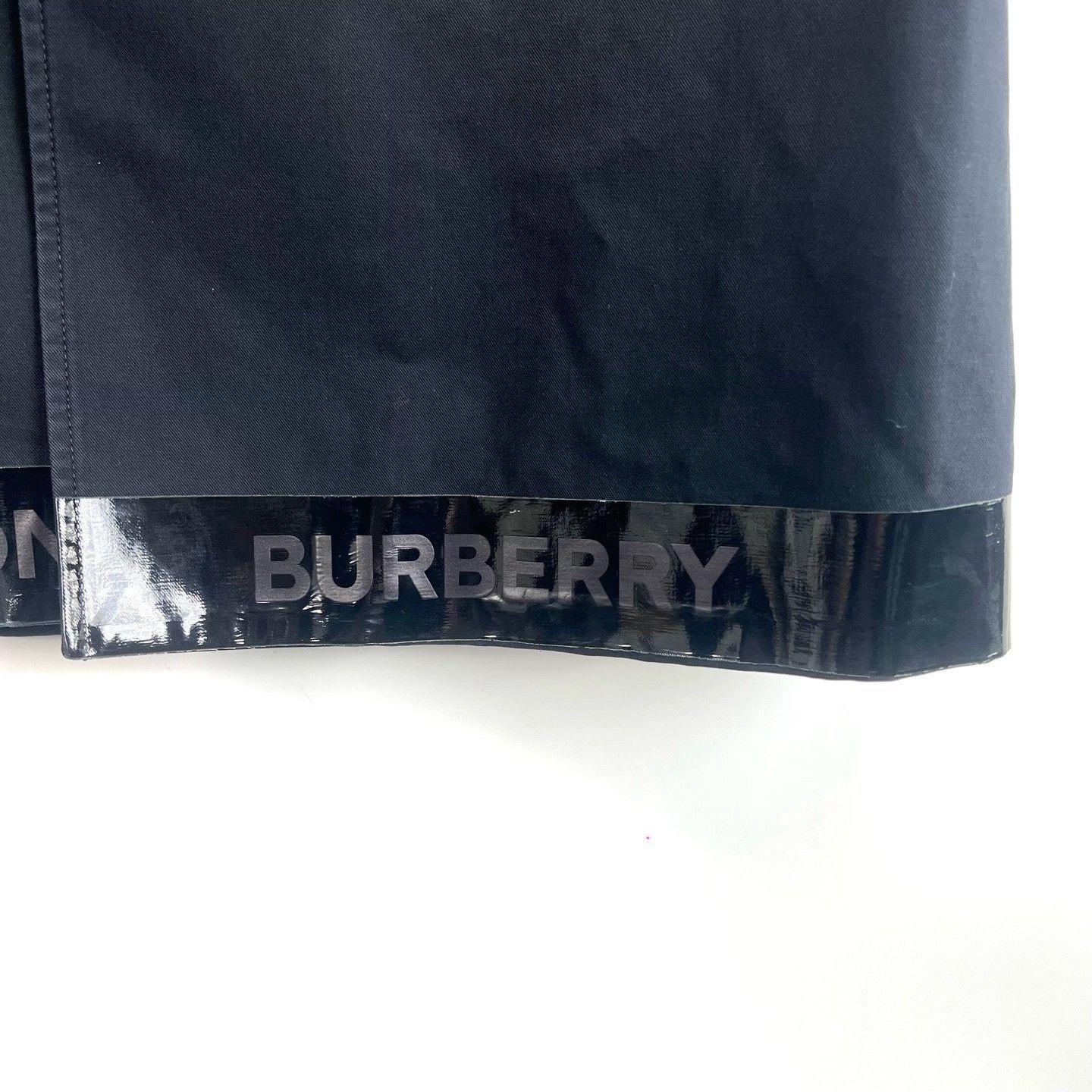 Burberry Burberry Black Logo Mid-Length Windbreaker Size US M / EU 48-50 / 2 - 7 Thumbnail