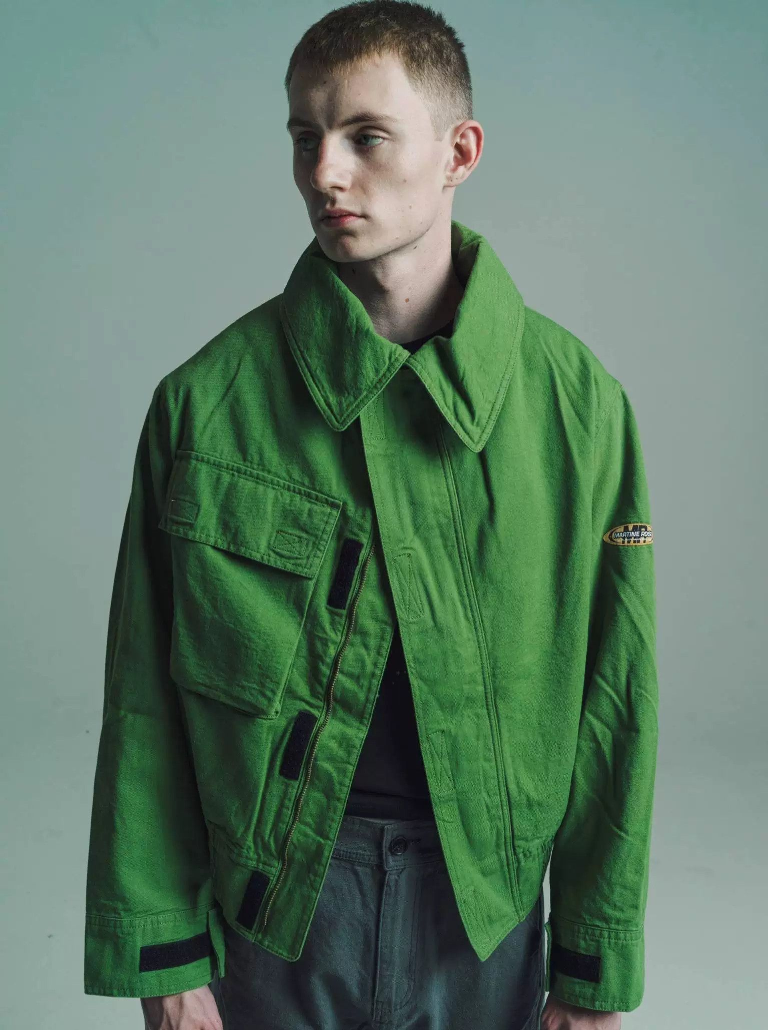 Martine Rose Martine Rose 23AW Green Velcro Jacket Size US M / EU 48-50 / 2 - 7 Thumbnail