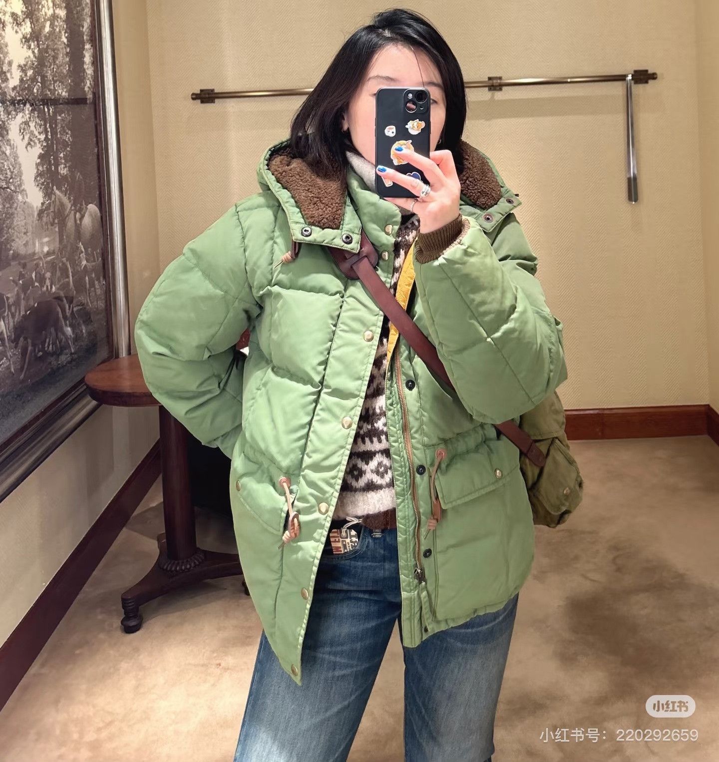 RRL Ralph Lauren RRL Eddie Bauer Military Green Padded Coat Size US XXL / EU 58 / 5 - 8 Thumbnail
