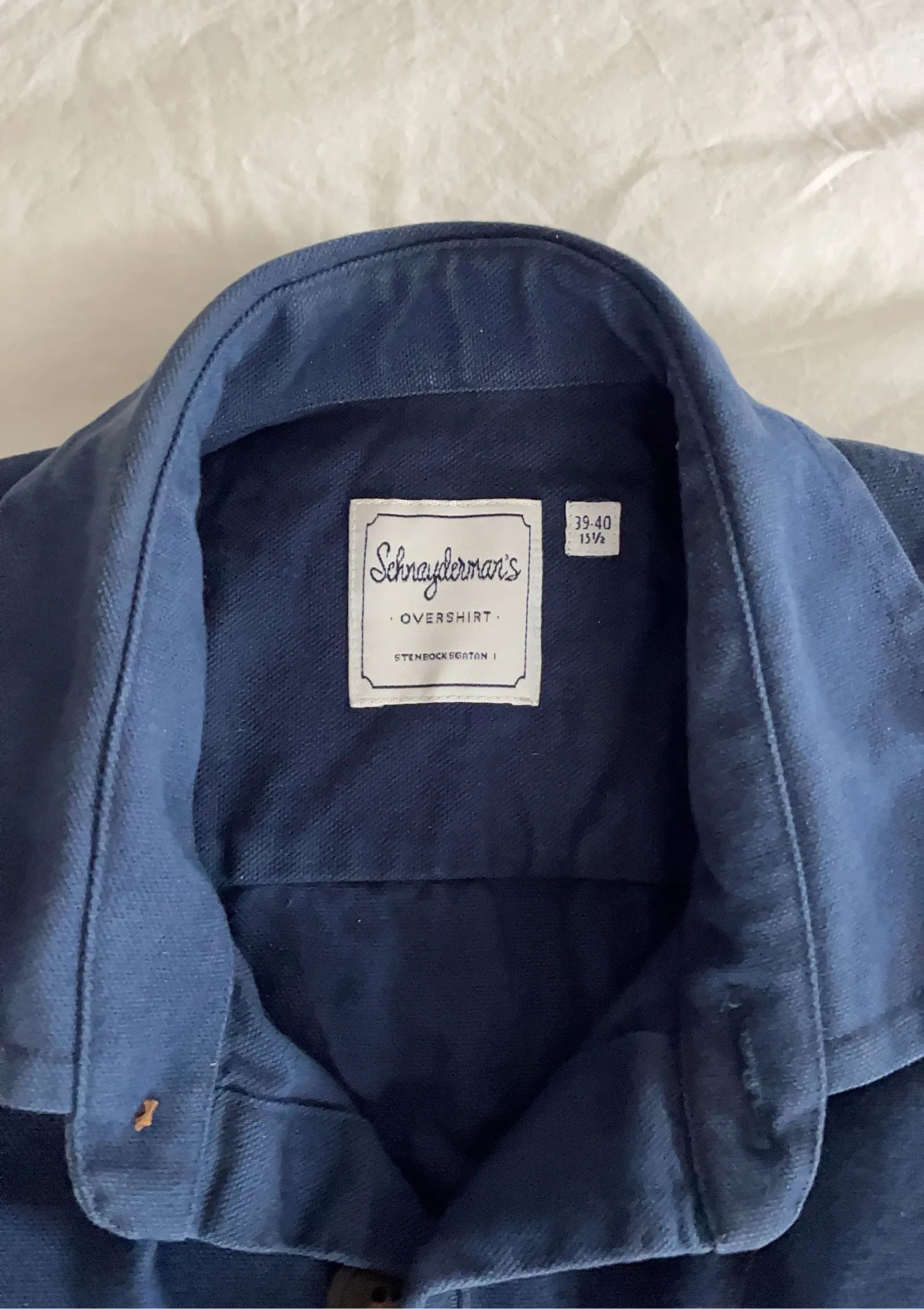 Schnaydermans Schnayderman’s Overshirt Light Jacket Size US S / EU 44-46 / 1 - 2 Thumbnail