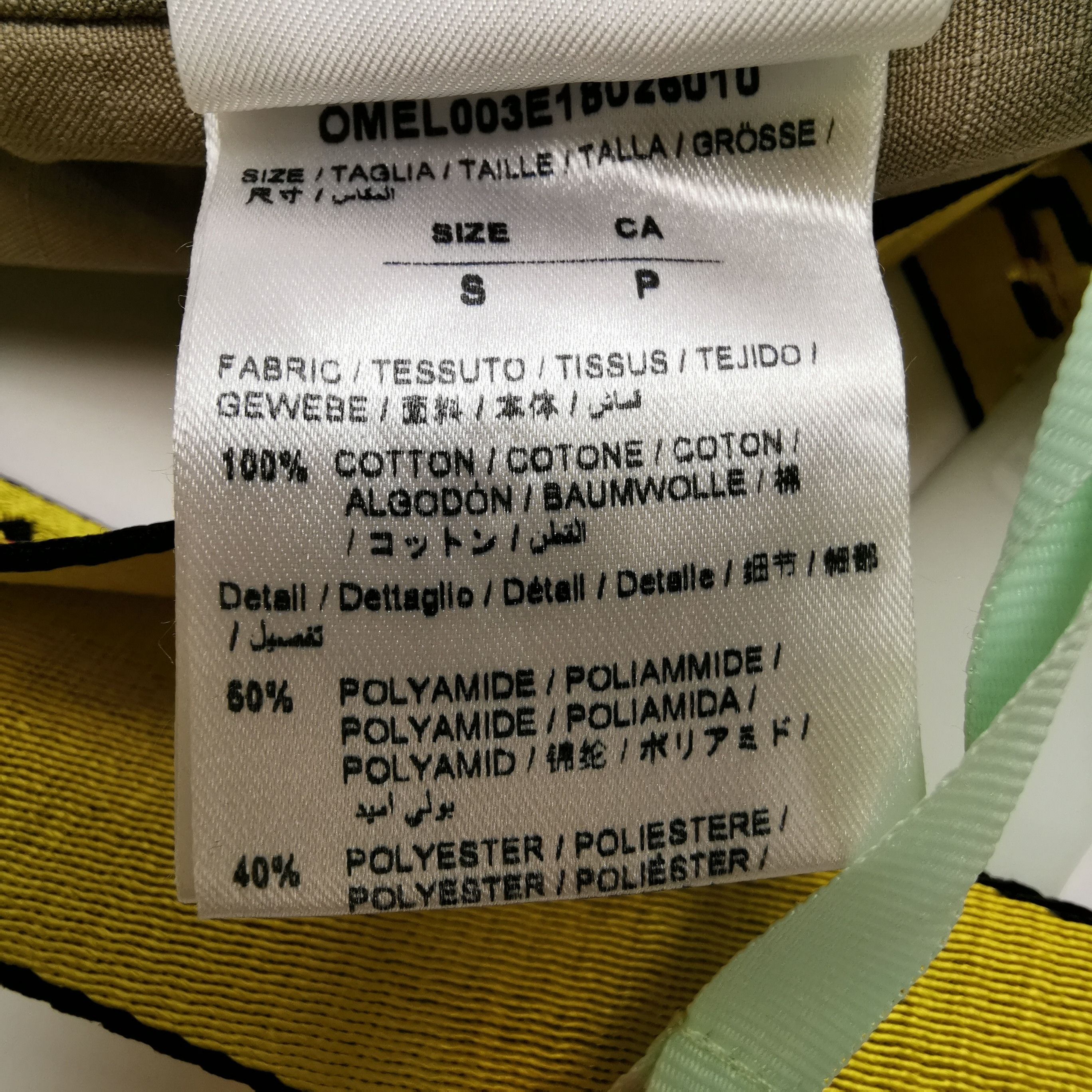 Off-White Off-White Men s Light Jackets Size US S / EU 44-46 / 1 - 9 Thumbnail
