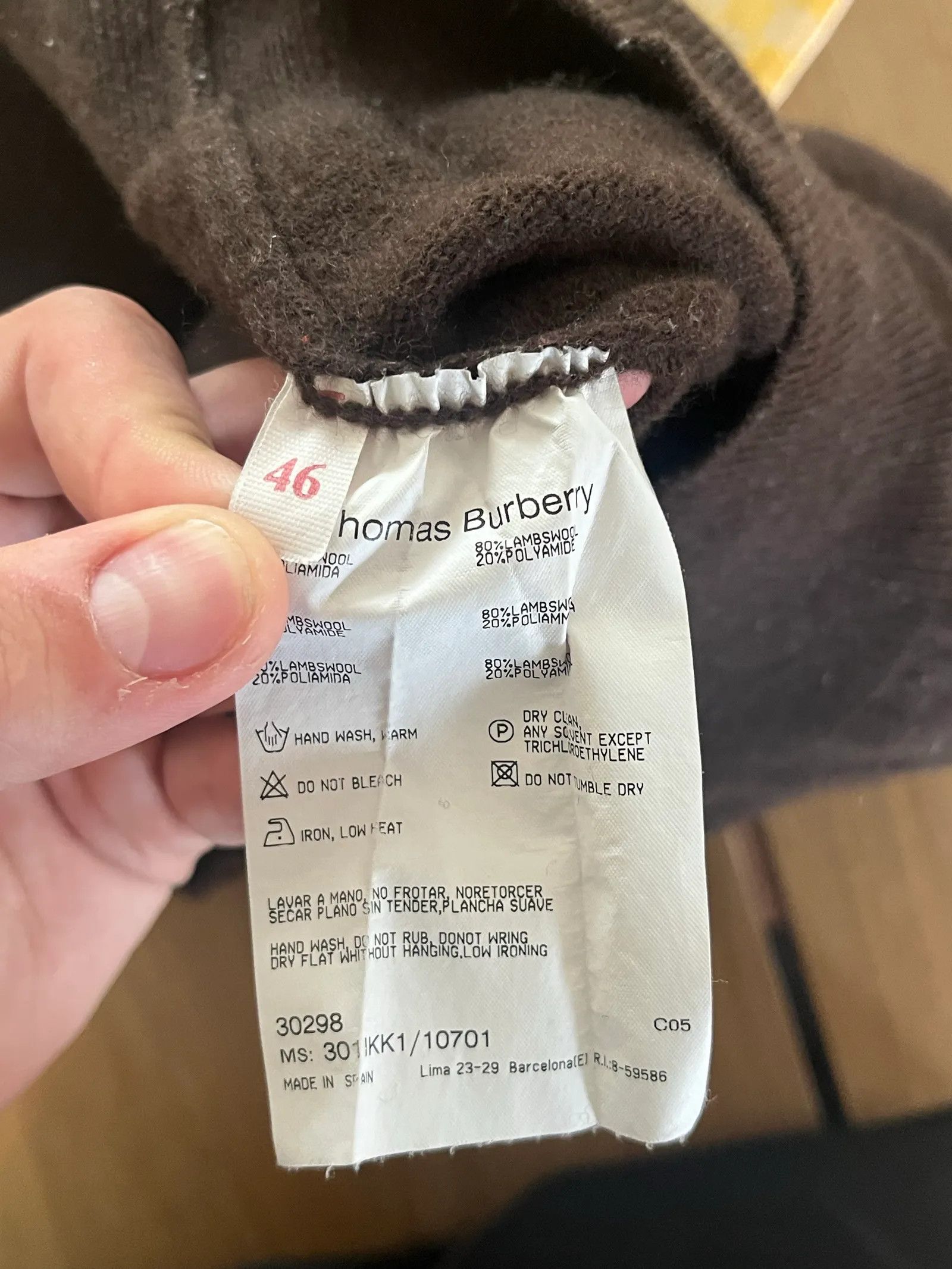 Burberry Thomas Burberry Cardigan Size US M / EU 48-50 / 2 - 4 Thumbnail