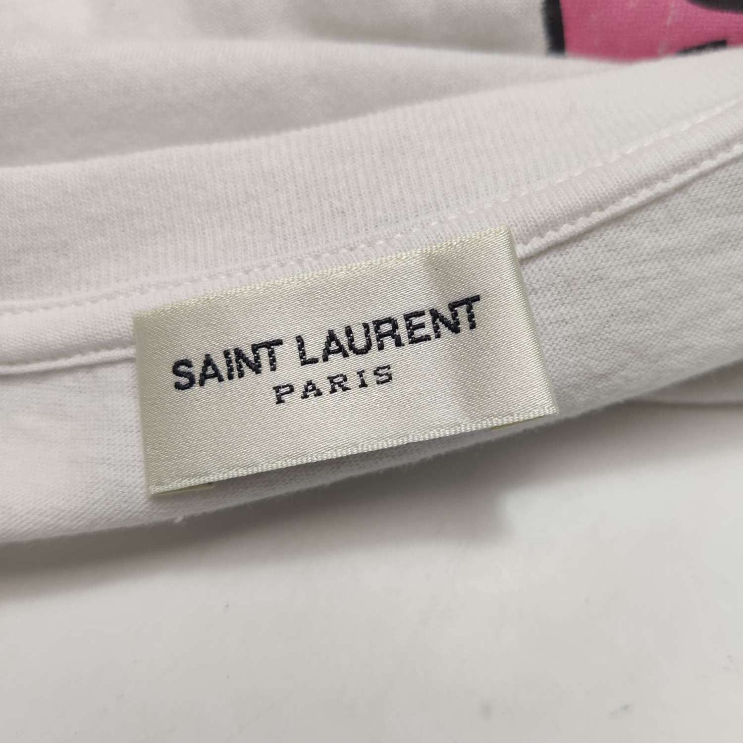 Saint Laurent Paris Saint Laurent Paris Men l Short Sleeve Shirts Size US L / EU 52-54 / 3 - 5 Thumbnail