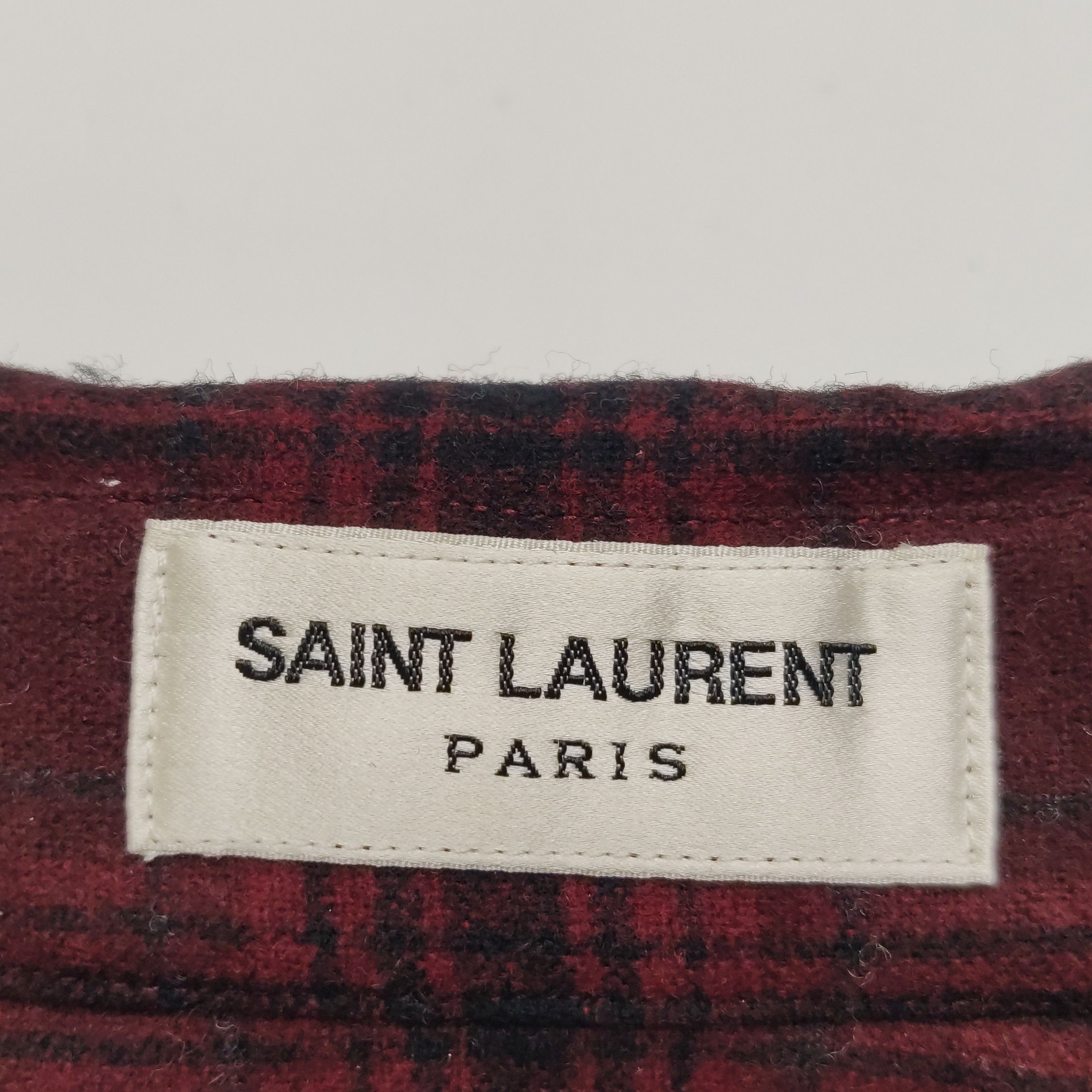 Saint Laurent Paris Saint Laurent Paris Men xs Button Ups Size US XS / EU 42 / 0 - 3 Thumbnail