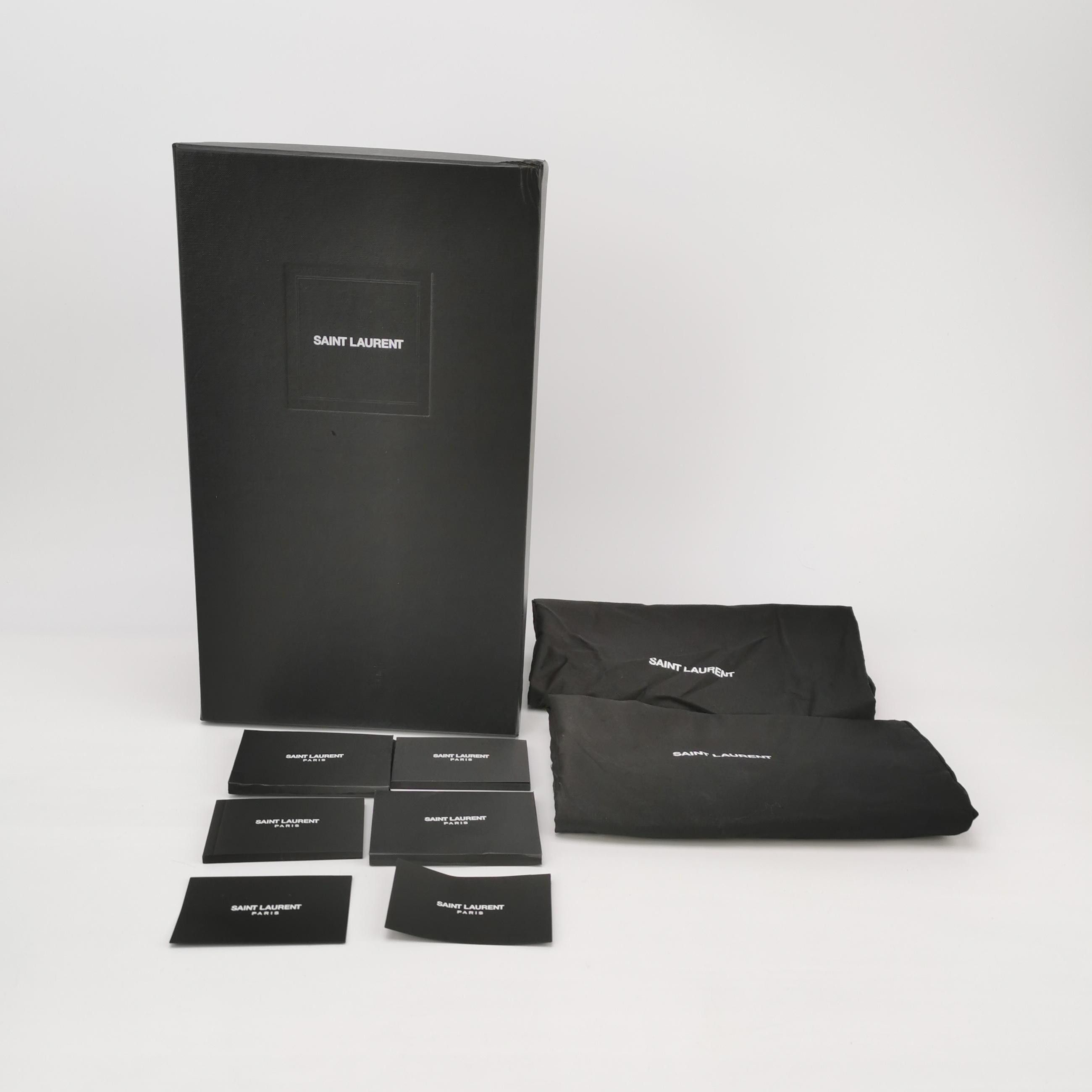 Saint Laurent Paris Saint Laurent Paris Men 7 Leather Size US 7 / EU 40 - 6 Thumbnail