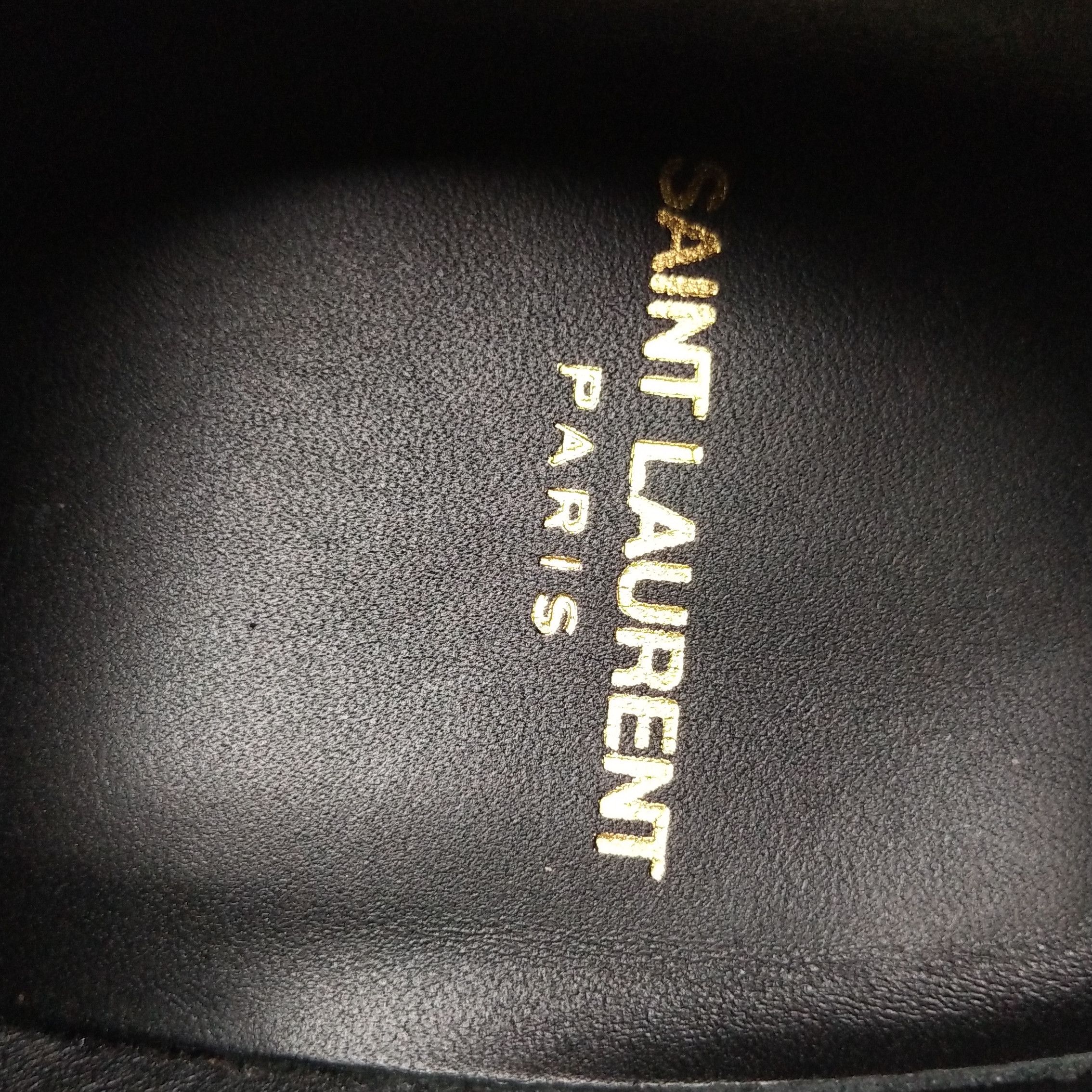 Saint Laurent Paris Saint Laurent Paris Men 7 Leather Size US 7 / EU 40 - 9 Thumbnail