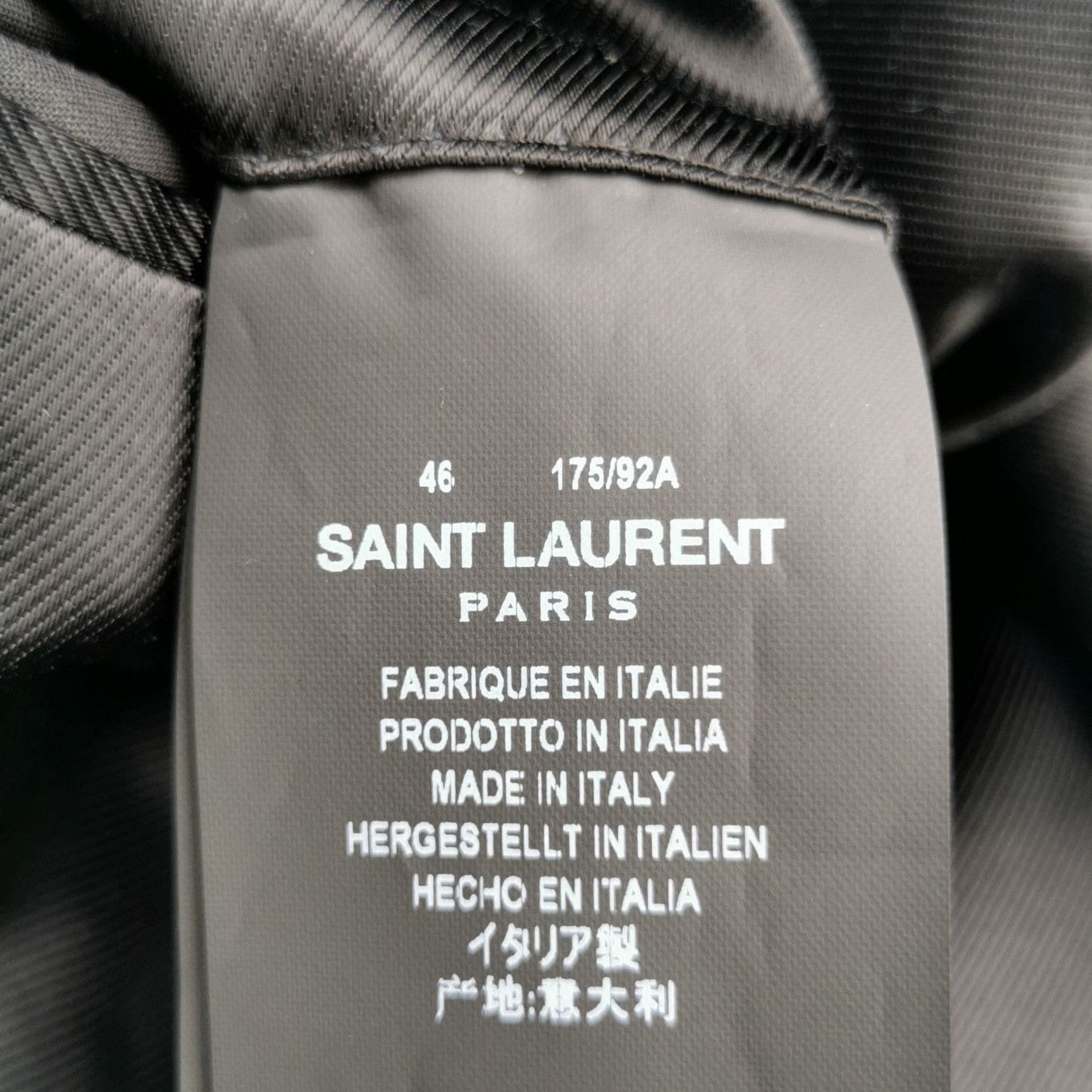 Saint Laurent Paris Saint Laurent Paris Men m Light Jackets Size US M / EU 48-50 / 2 - 7 Thumbnail