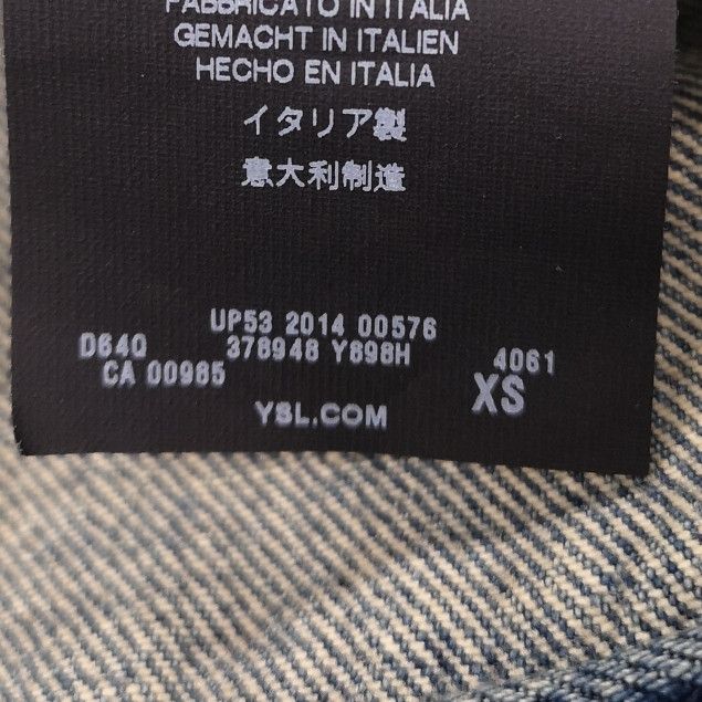 Saint Laurent Paris Saint Laurent Paris Men xs Light Jackets Size US XS / EU 42 / 0 - 6 Thumbnail