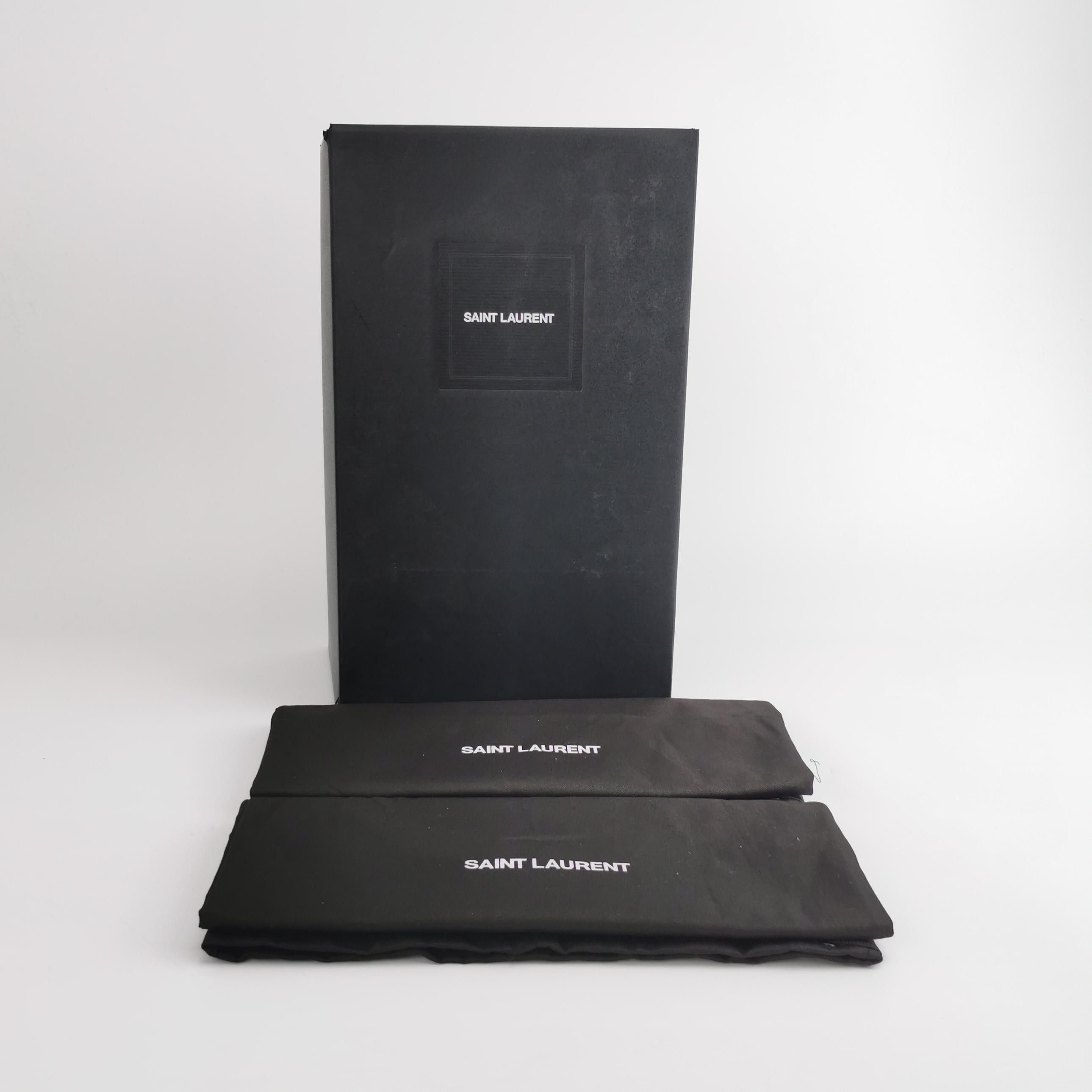 Saint Laurent Paris Saint Laurent Paris Men 10 Leather Size US 10 / EU 43 - 10 Thumbnail