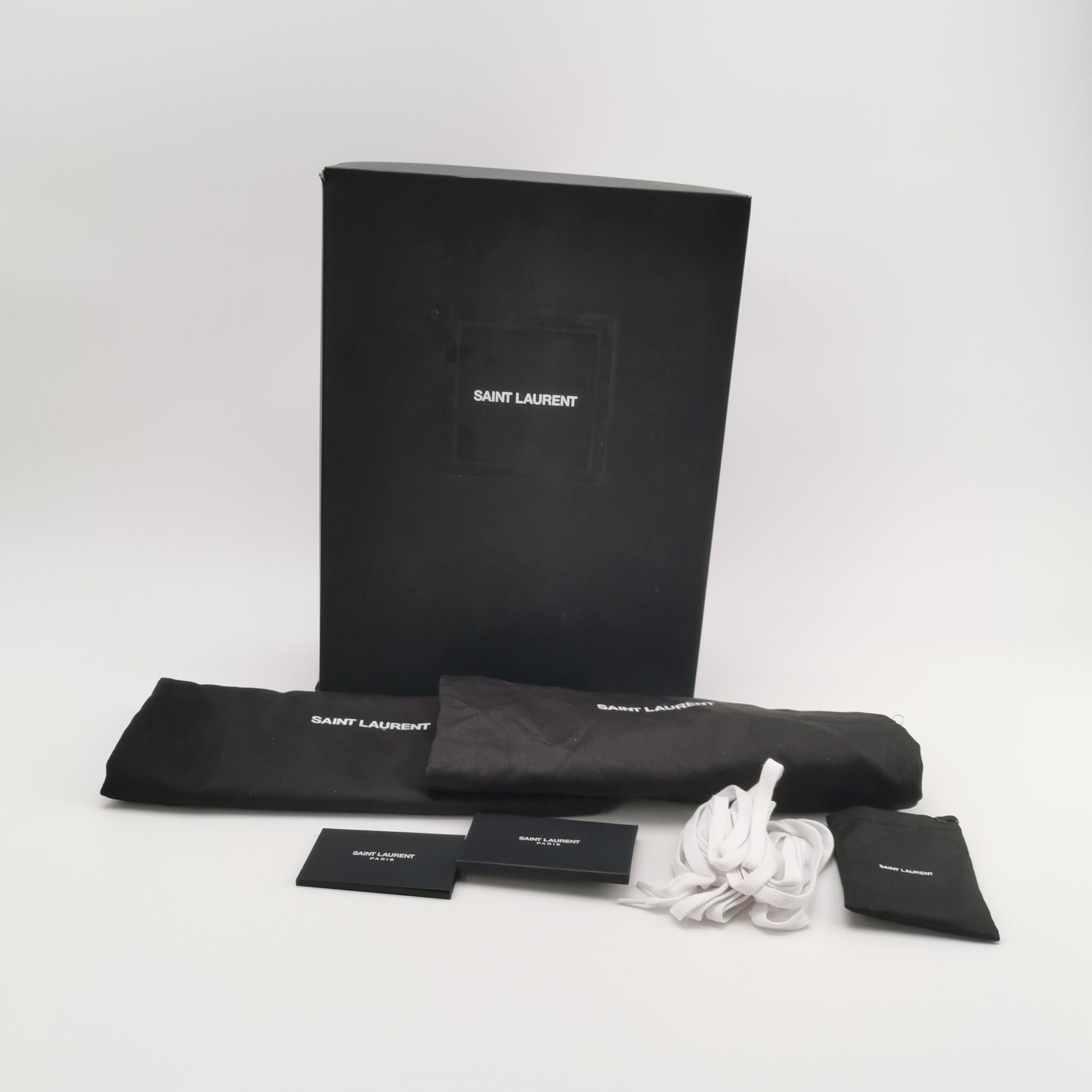 Saint Laurent Paris Saint Laurent Paris Men 8 Leather Size US 8 / EU 41 - 13 Thumbnail