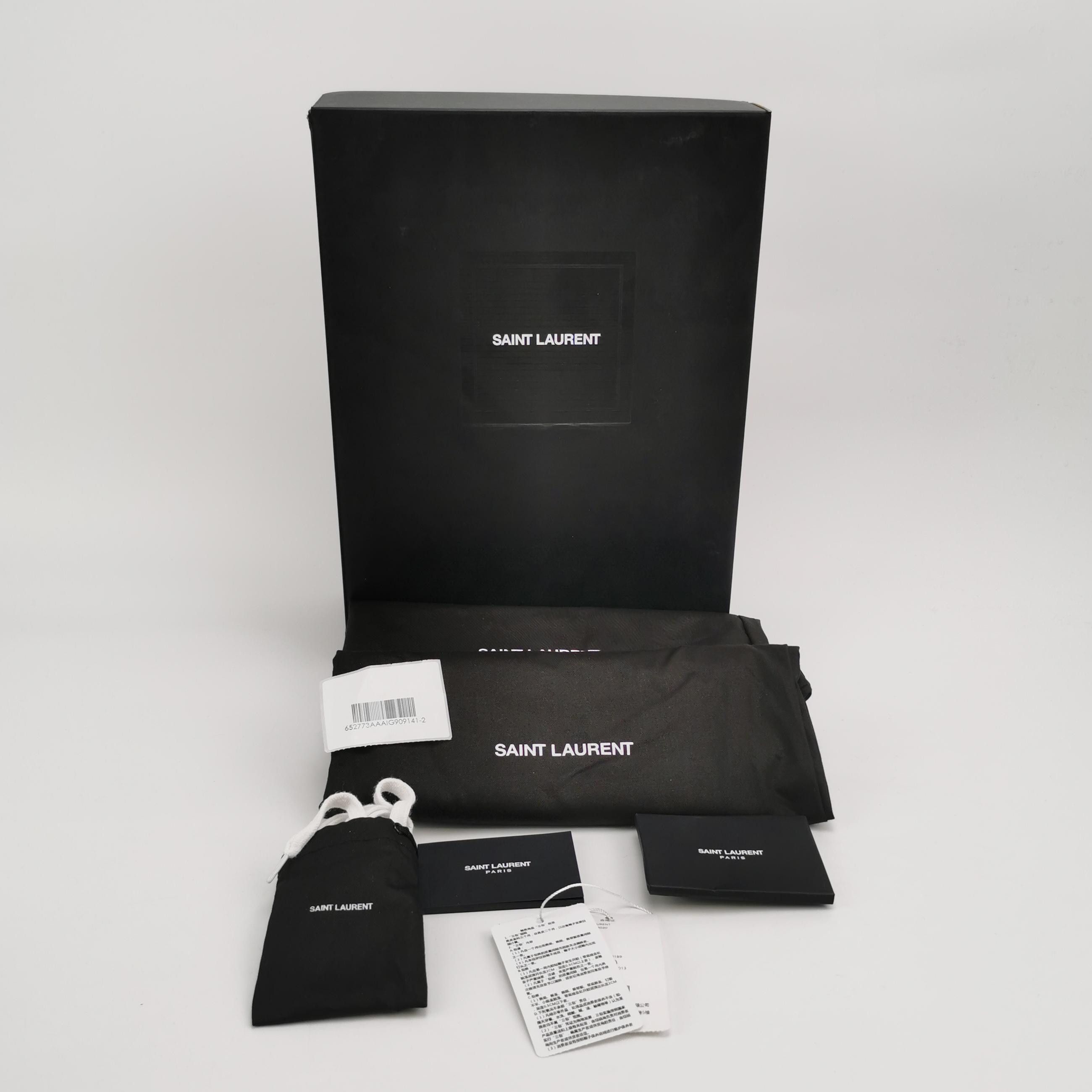 Saint Laurent Paris Saint Laurent Paris Men 8 Leather Size US 8 / EU 41 - 12 Thumbnail